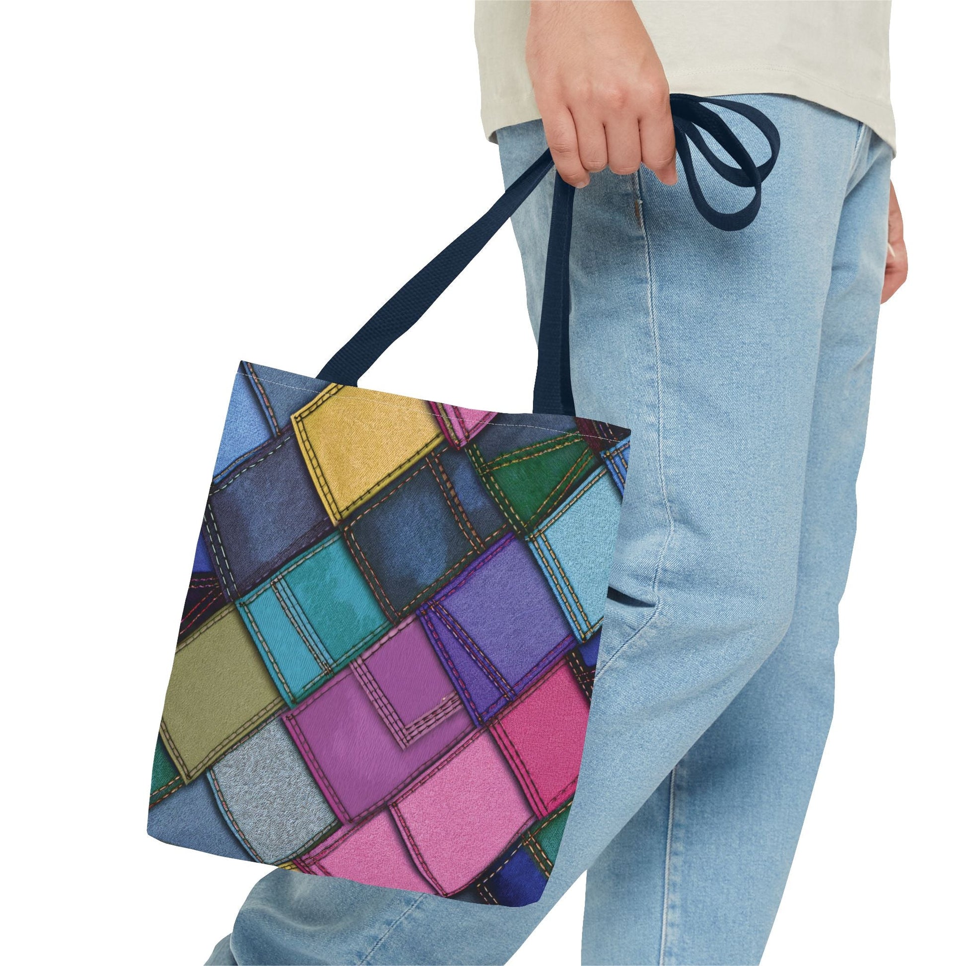 Denim Canvas Bag, Tote Bag Denim PPU BEST