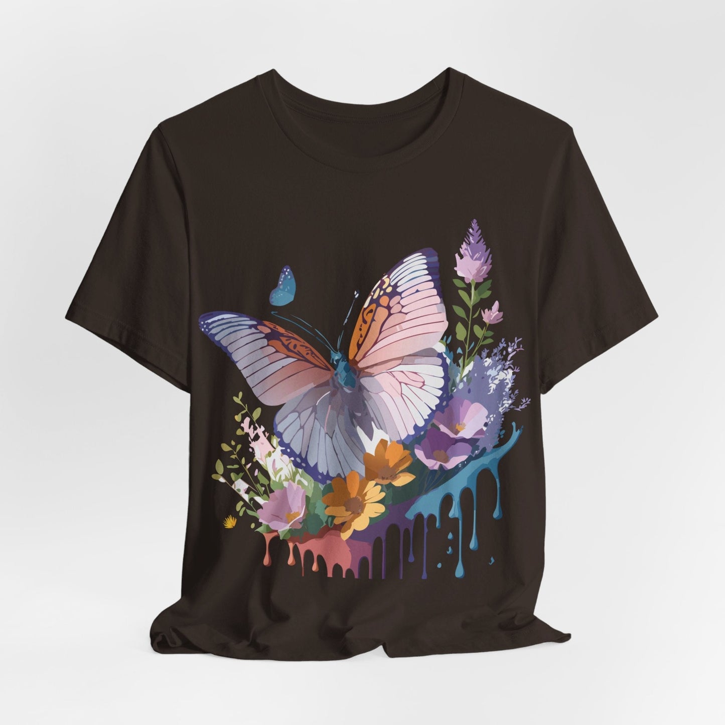 Butterfly Graphic Tee Unisex Adelpha Vintage Inspired Art Design Tee