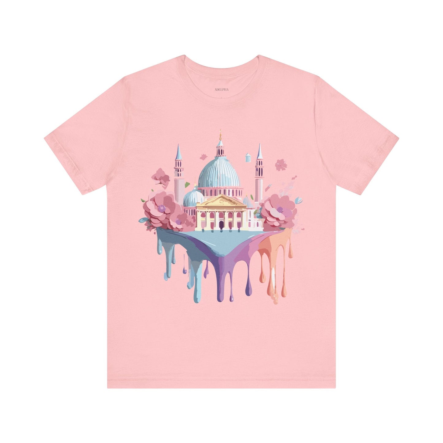 Venice Tourist Shirt Graphic Tee Unisex Adelpha Vintage Inspired Artwork Premium Short Sleeve