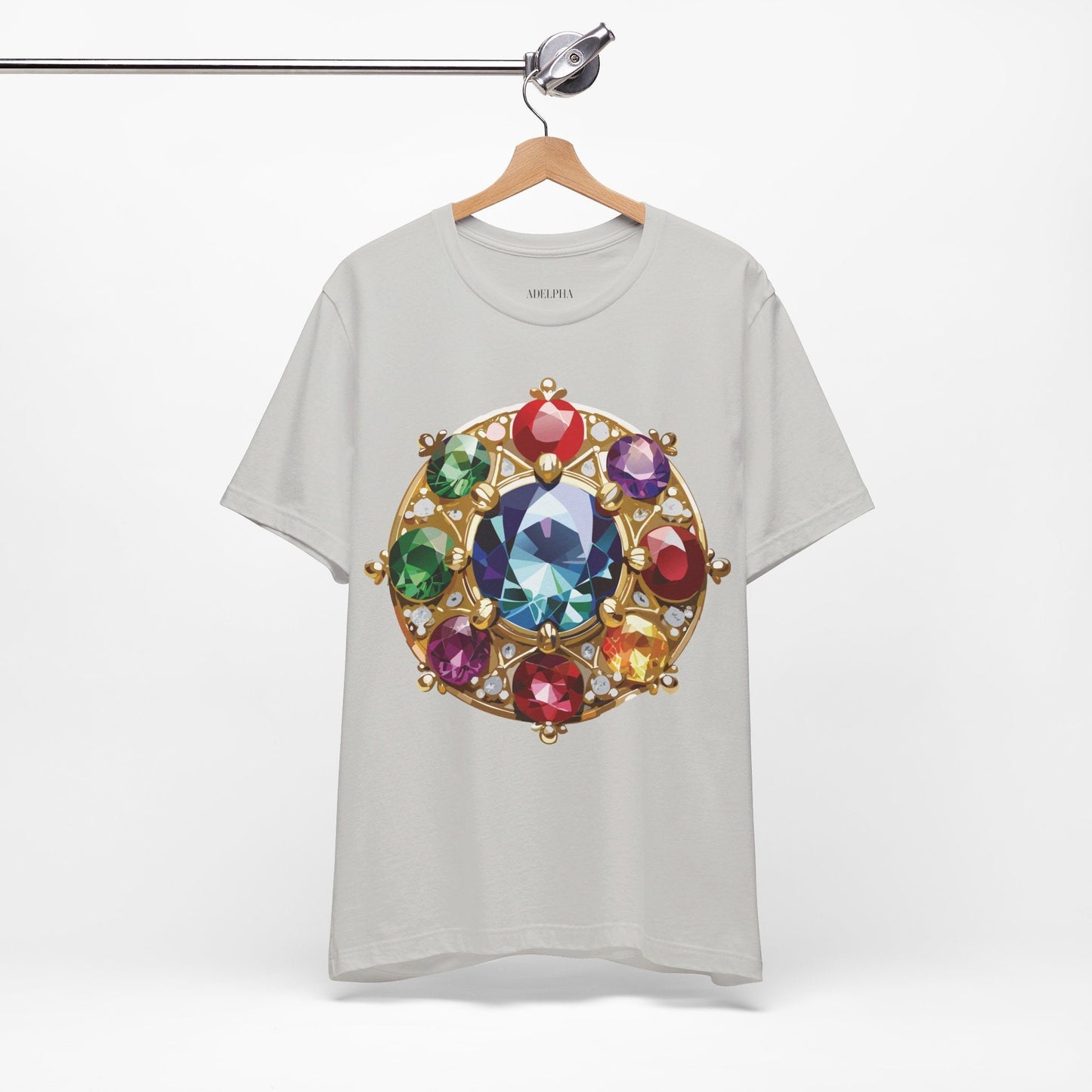 Jewelry Graphic Unisex 100 Cotton Vintage Treasure Art T-Shirt 40