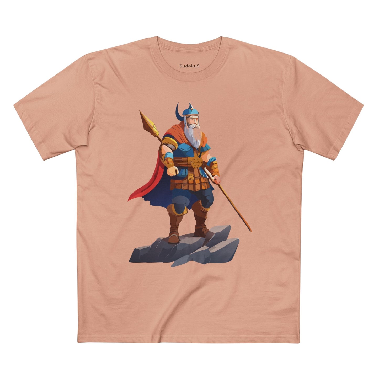 Viking Graphic Unisex 100 Cotton Staple Tee 3