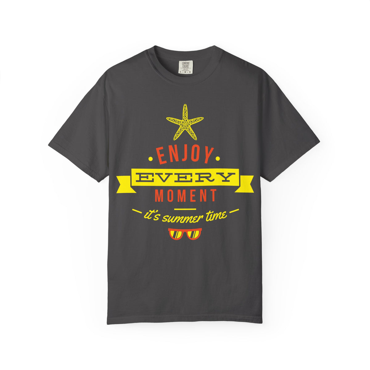 Comfort Colors 1717 Unisex Garment Dyed T Shirt Relaxed Fit Heavyweight 100 Percent Ring Spun Cotton