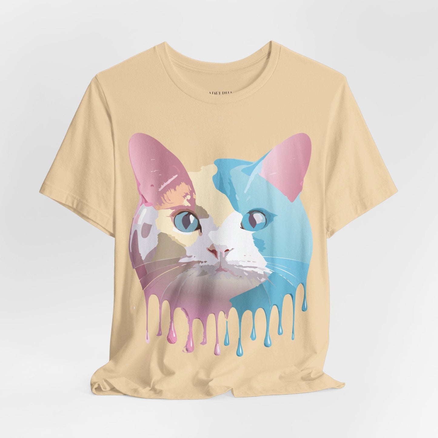 Cat Graphic Tee Unisex Jersey Short Sleeve By Adelpha Art Design