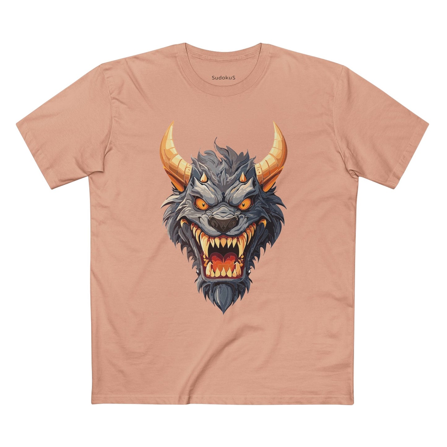 Cartoon Monsters Graphic Unisex 100 Cotton Staple Tee 9