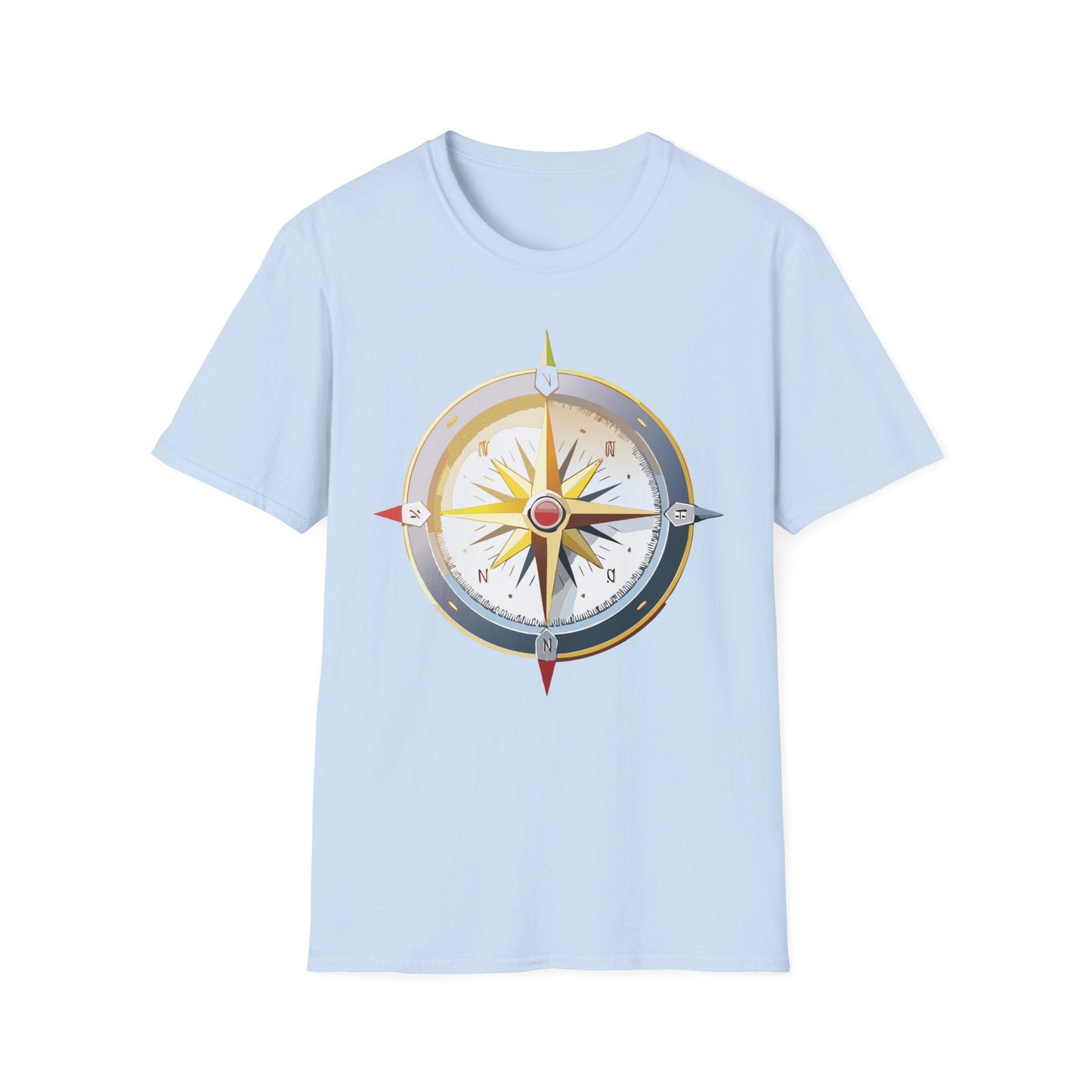 Compass Navigator Graphic Tee Unisex 100 Cotton 10