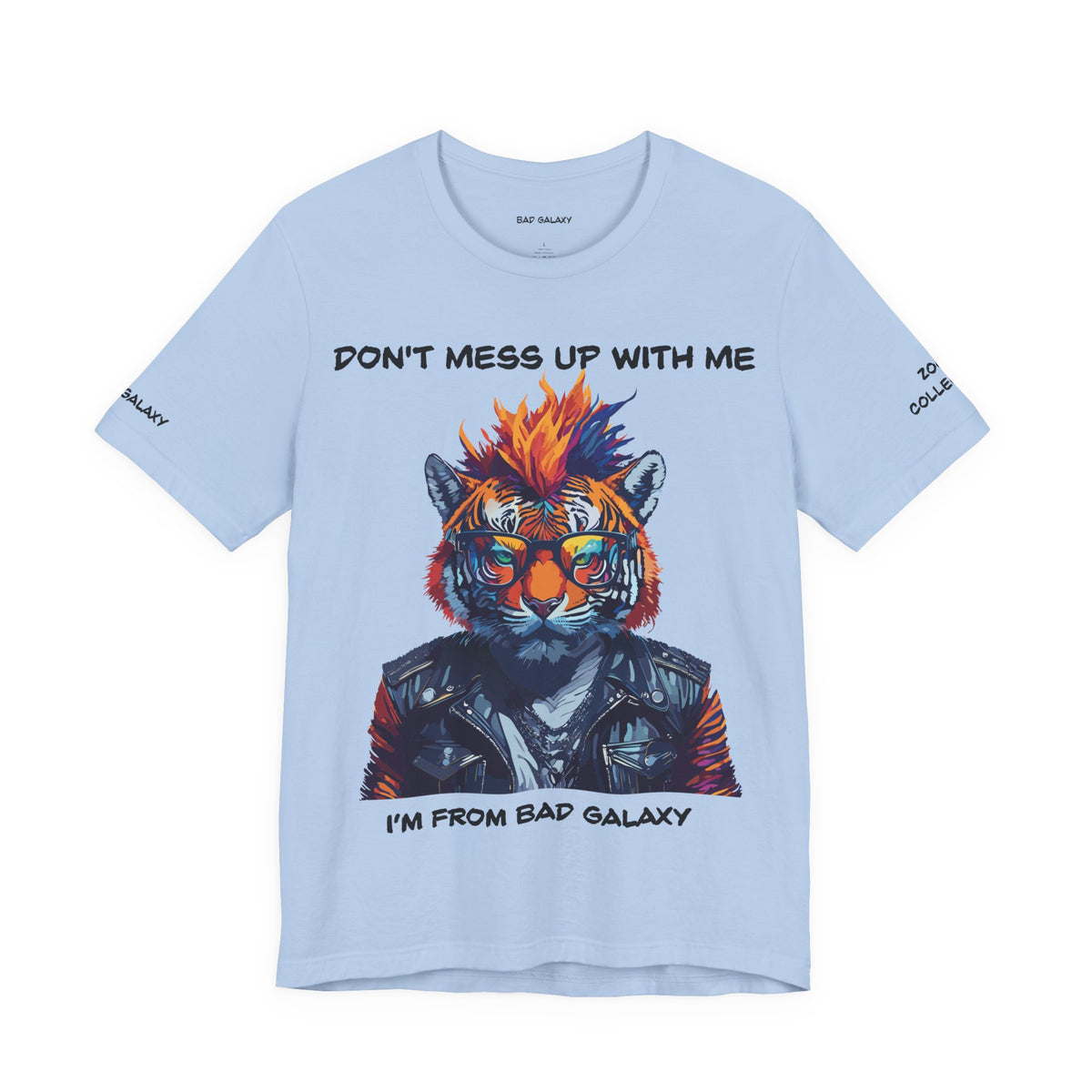 Animal Graphic Unisex Cotton Bella+Canvas Tee with Art Design b2