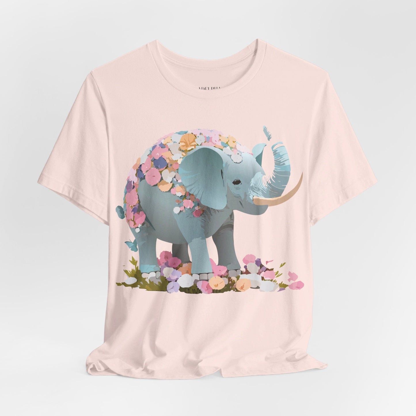 Elephant Graphic T Shirt From Adelpha Unisex Jersey Short Sleeve Vintage Inspired Art Design Tee
