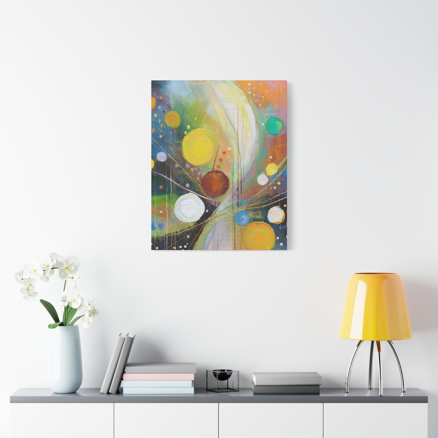 Abstract Oil Painting Print Canvas 20x24,20x30,24x30 24x32,24x36,30x40 32x48,36x48,40x60 Pine-Wood Inner Frame ABS-115