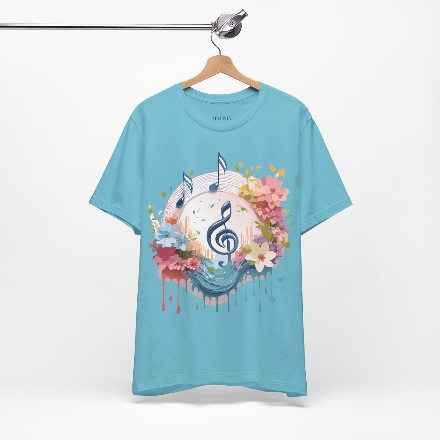 Adelpha Graphic T Shirt Unisex Music T Shirt With Vintage Artwork Premium Jersey Short Sleeve