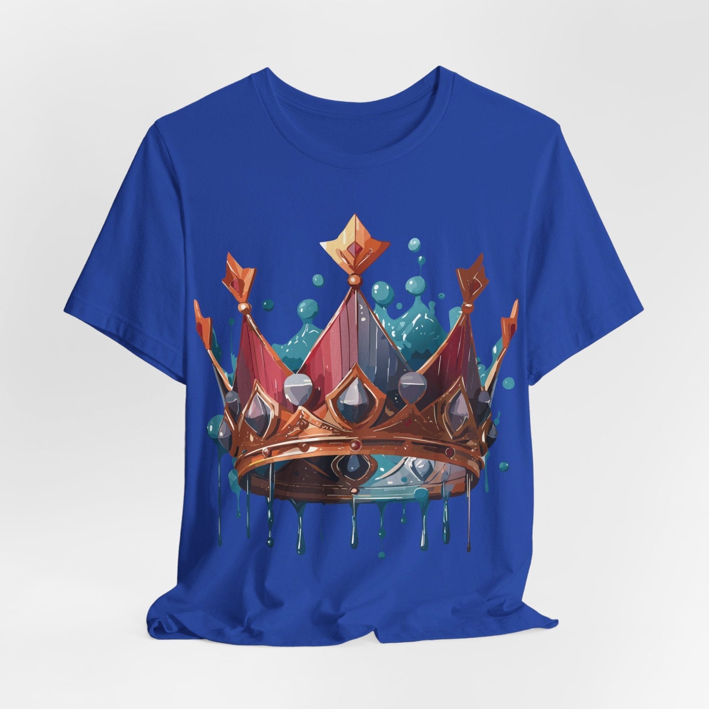 Crown Graphic Unisex 100 Cotton Vintage Artwork Tee 7