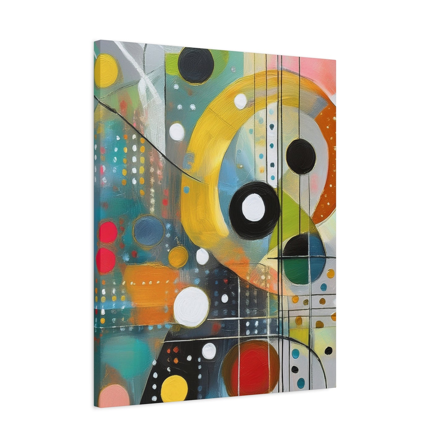 Abstract Oil Painting Print Canvas 20x24,20x30,24x30 24x32,24x36,30x40 32x48,36x48,40x60 Pine-Wood Inner Frame ABS-118