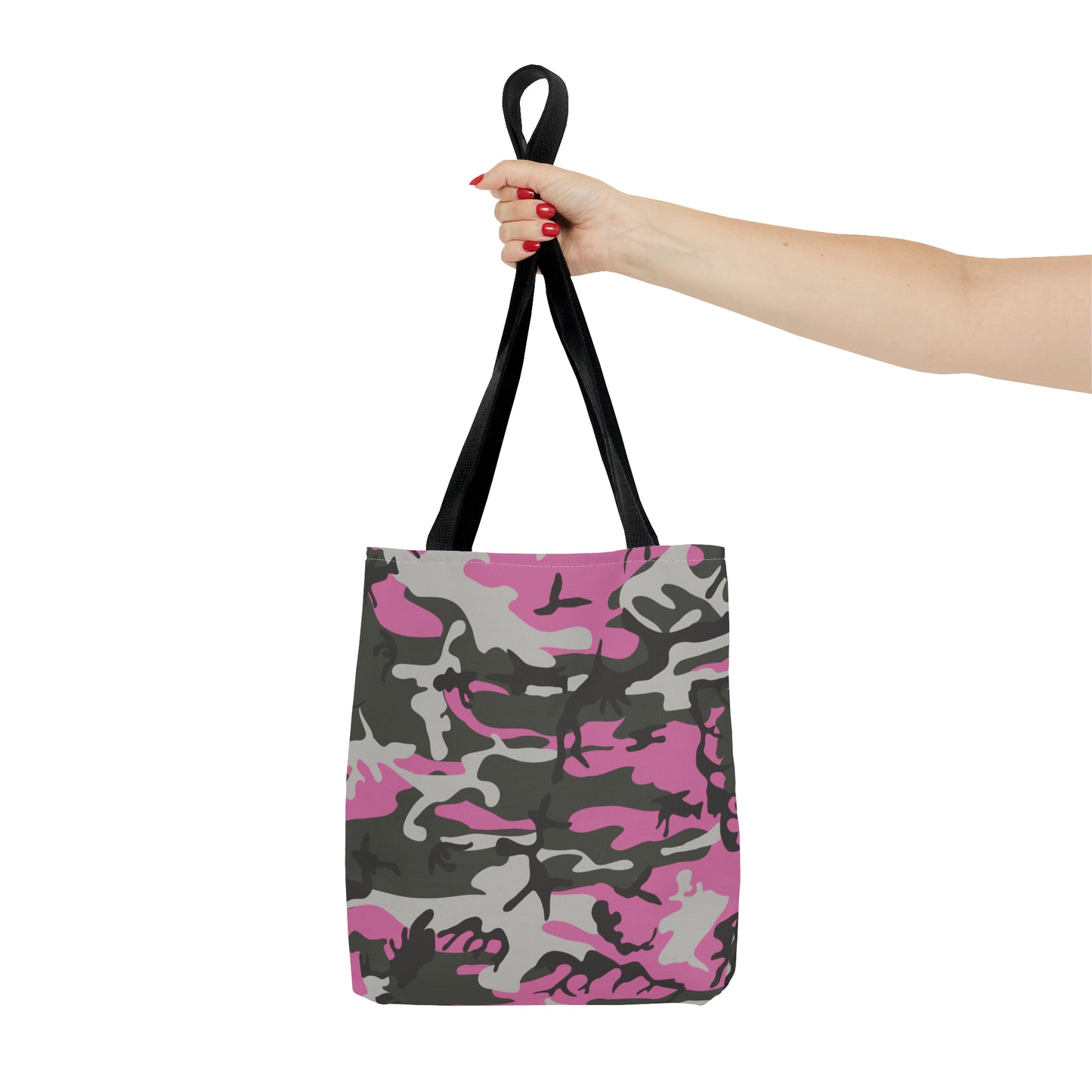 Canvas Bag with Abstract Prints