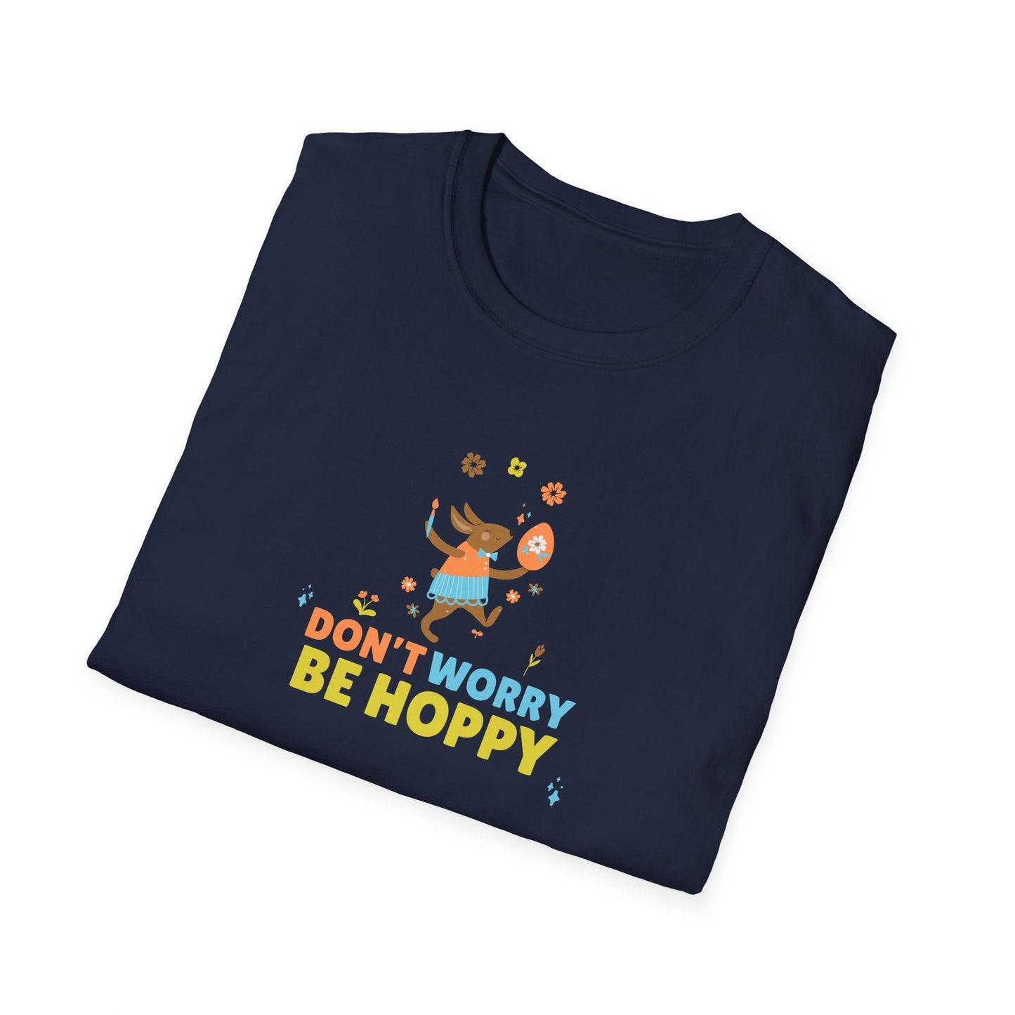 Easter Day T Shirt With Signature Art Design Unisex Softstyle Tee 64000 By Gildan