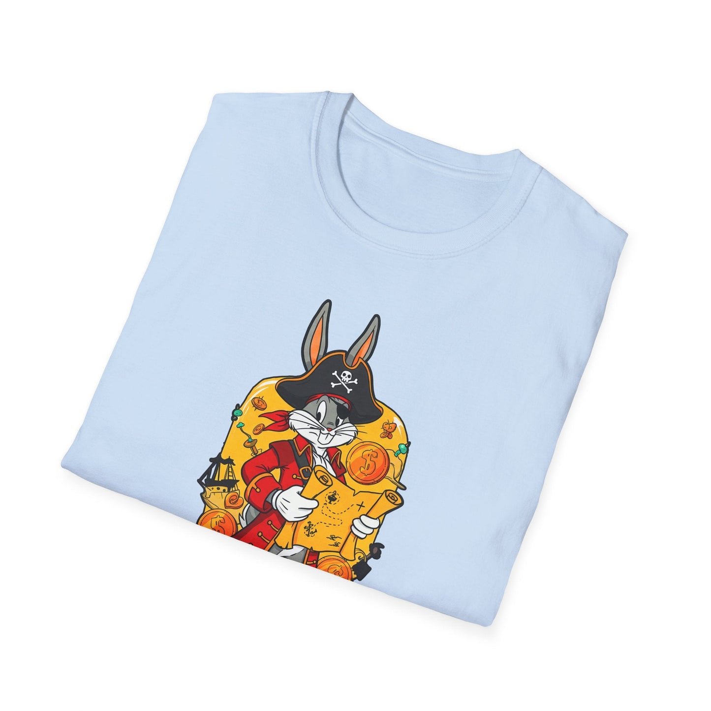 Bugs Bunny Shirt Unisex T Shirt Cartoon Design Animation Tee Gildan Softstyle 64000