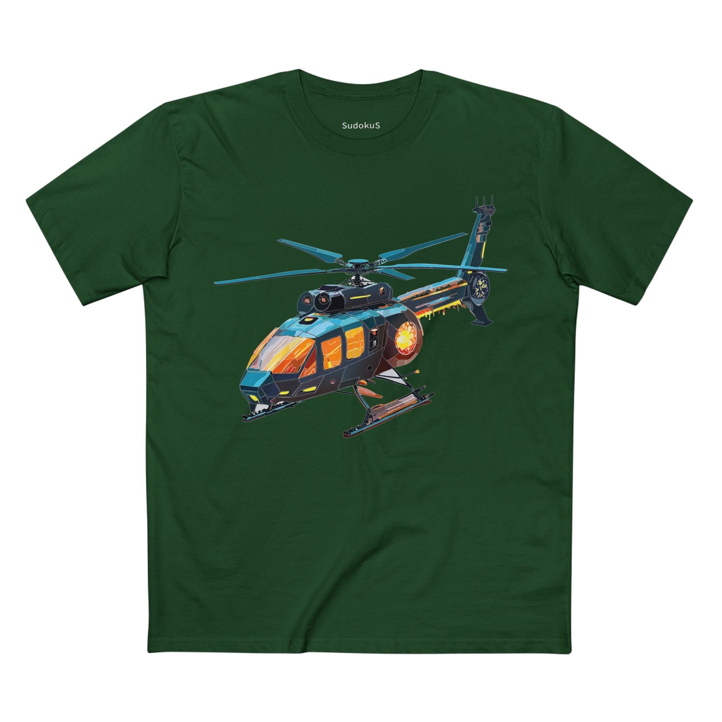 Chopper Graphic Unisex 100 Cotton Staple Tee 2