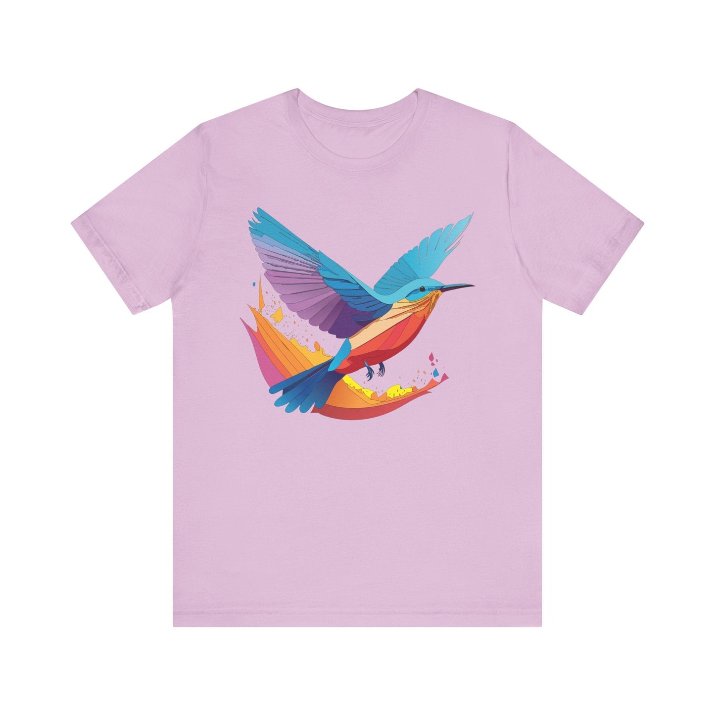 Unisex Animal Shirt Art Design Tee With Wild Animals Print Soft Comfortable Short Sleeve Tee