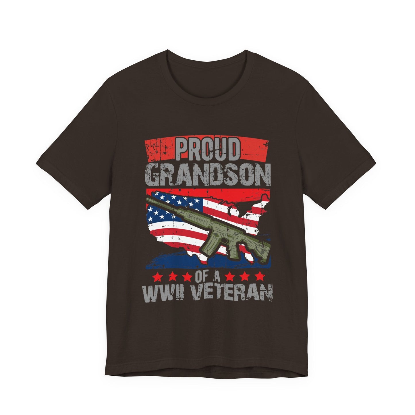 Army Veteran Patriotic Graphic Design Unisex Cotton T-Shirt v16