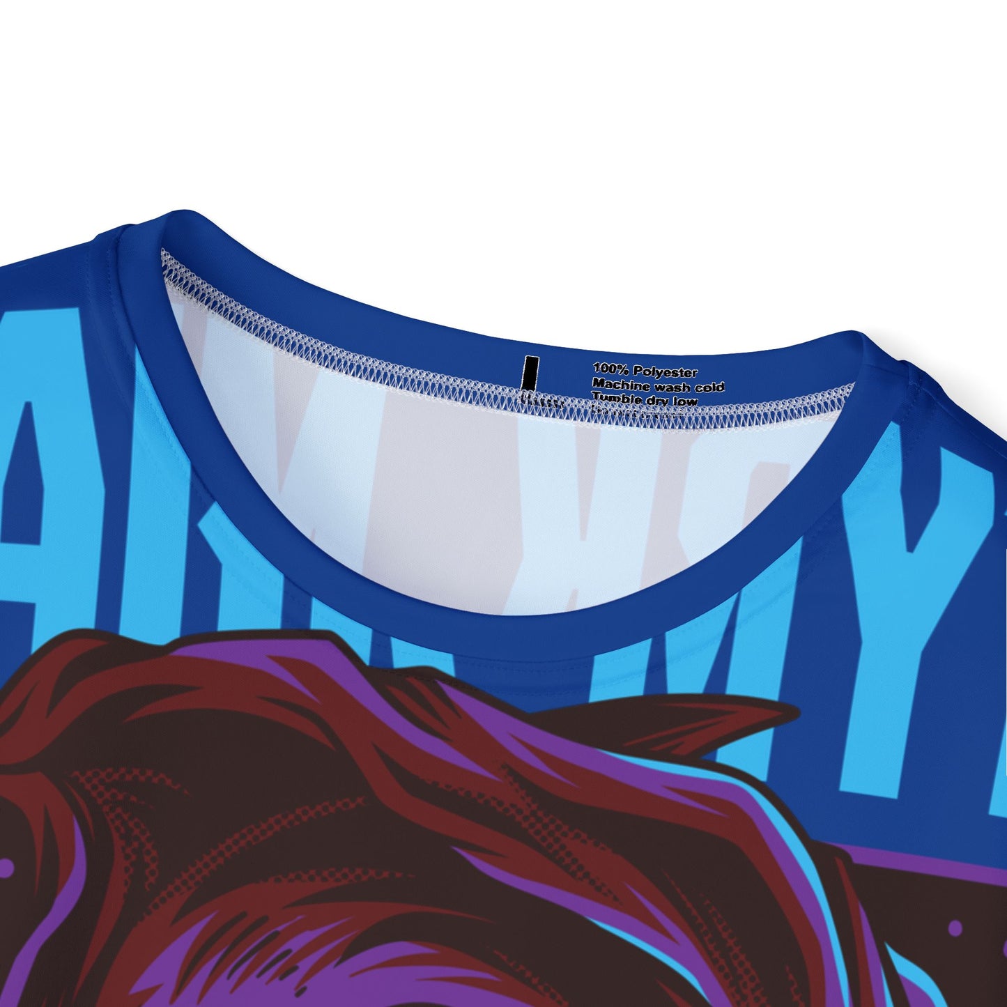 Be32 Fun Graphic T-Shirt, Art Design Poly Shirt, All Over Print Graphic Tee, Monsters T-Shirt, Cartoon Tees