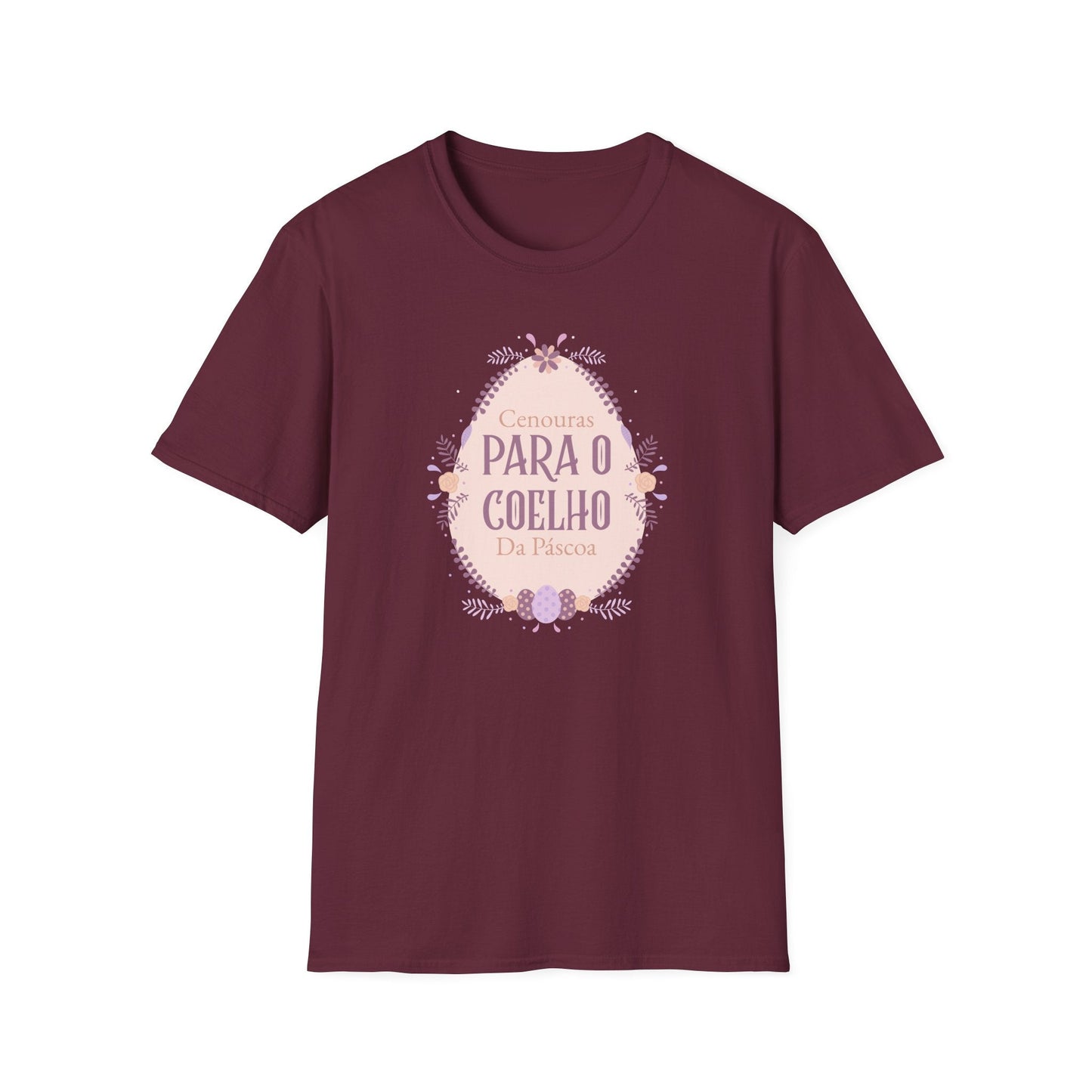 Easter Egg T Shirt Unisex Softstyle Short Sleeve Tee With Easter Signature Prints And Design