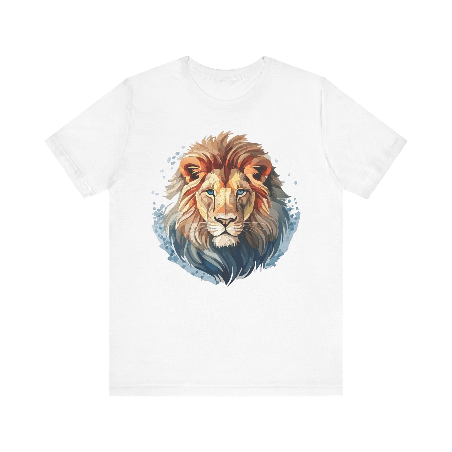 Lion Shirt, Animal Shirt, T-Shirt with Lion, Art Design Tee, Animal Tees, Safari T-Shirt 12