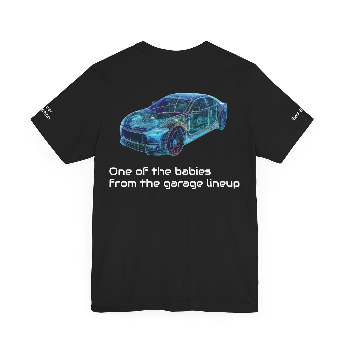 Car Graphic Tee Shirt For Auto Lovers 100 Percent Cotton Made In USA Eco Friendly Ink