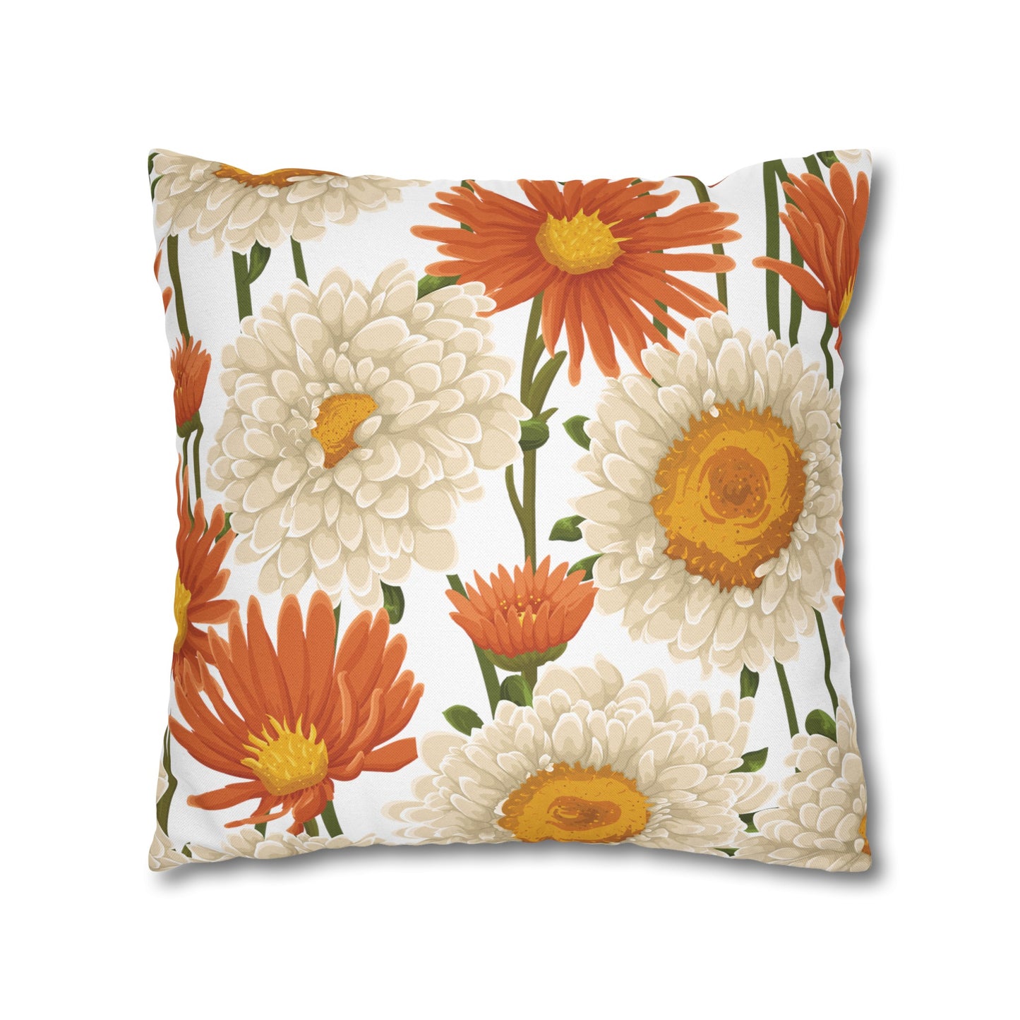 Floral Poly Pillowcase