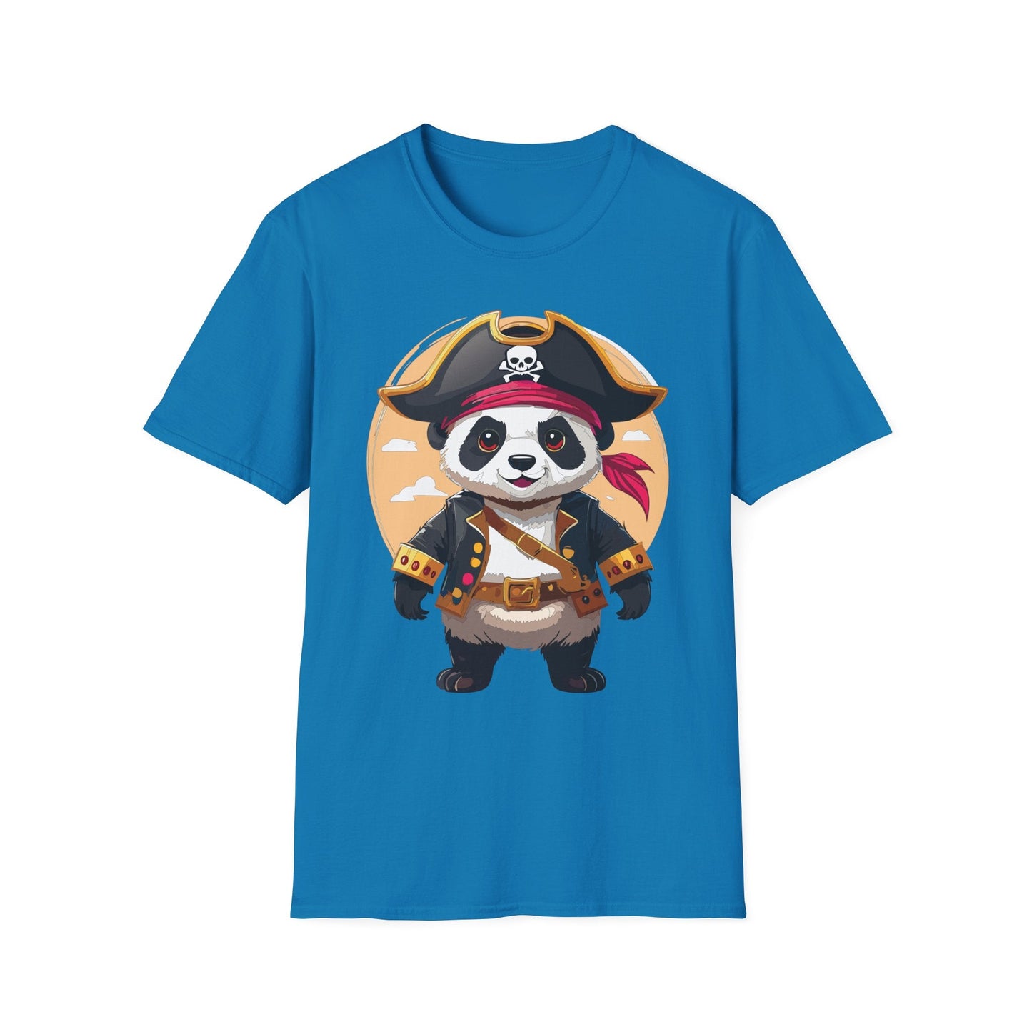 Panda Shirt Unisex T Shirt With Panda Animal Tee Animals Gildan Softstyle 64000 Cotton