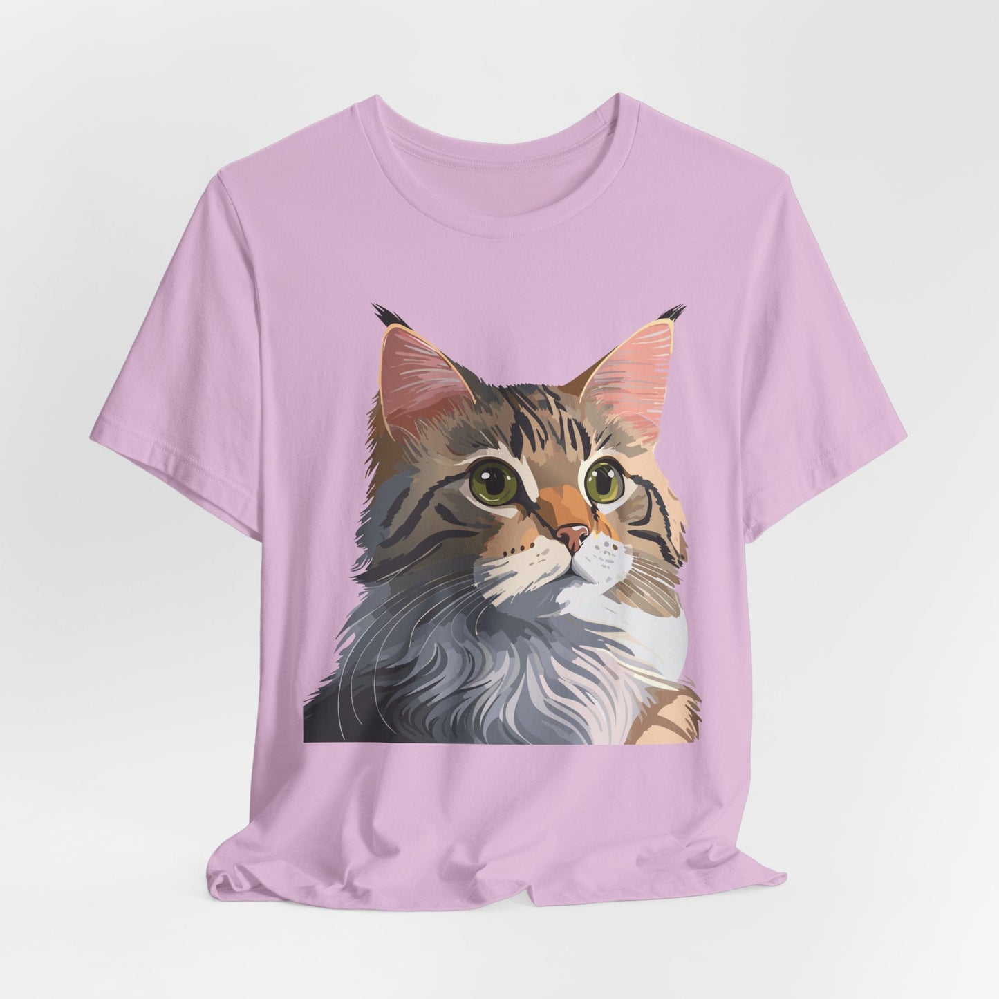 Unisex Animal Shirt Art Design Tee With Wild Animals Short Sleeve Comfort Wear Everyday