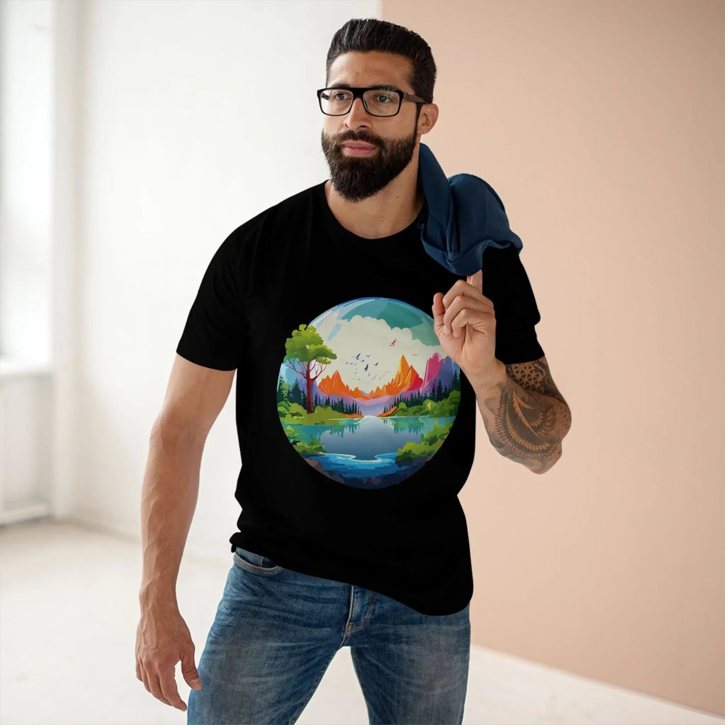 Fantasy Graphic Unisex 100 Cotton Staple Tee 28