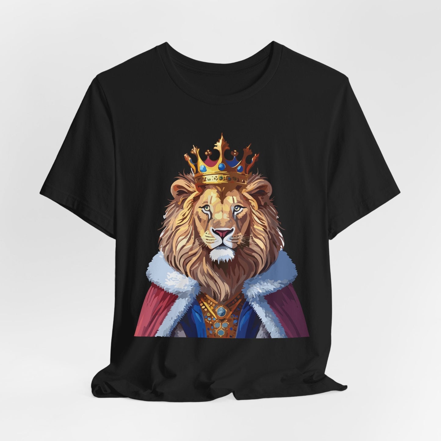 Unisex Animal Tee Shirt With Wild Animal Art Design Softstyle Comfort Tee Gildan 64000