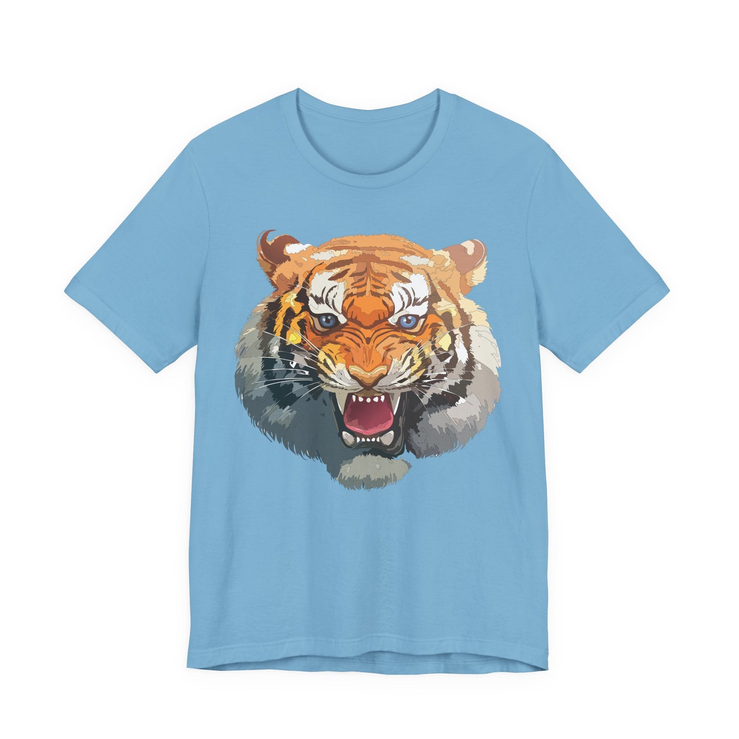 Tiger Shirt, Animal Shirt, T-Shirt with Tiger, Art Design Tee, Animal Tees, Safari T-Shirt, Graphic Design Tee 14