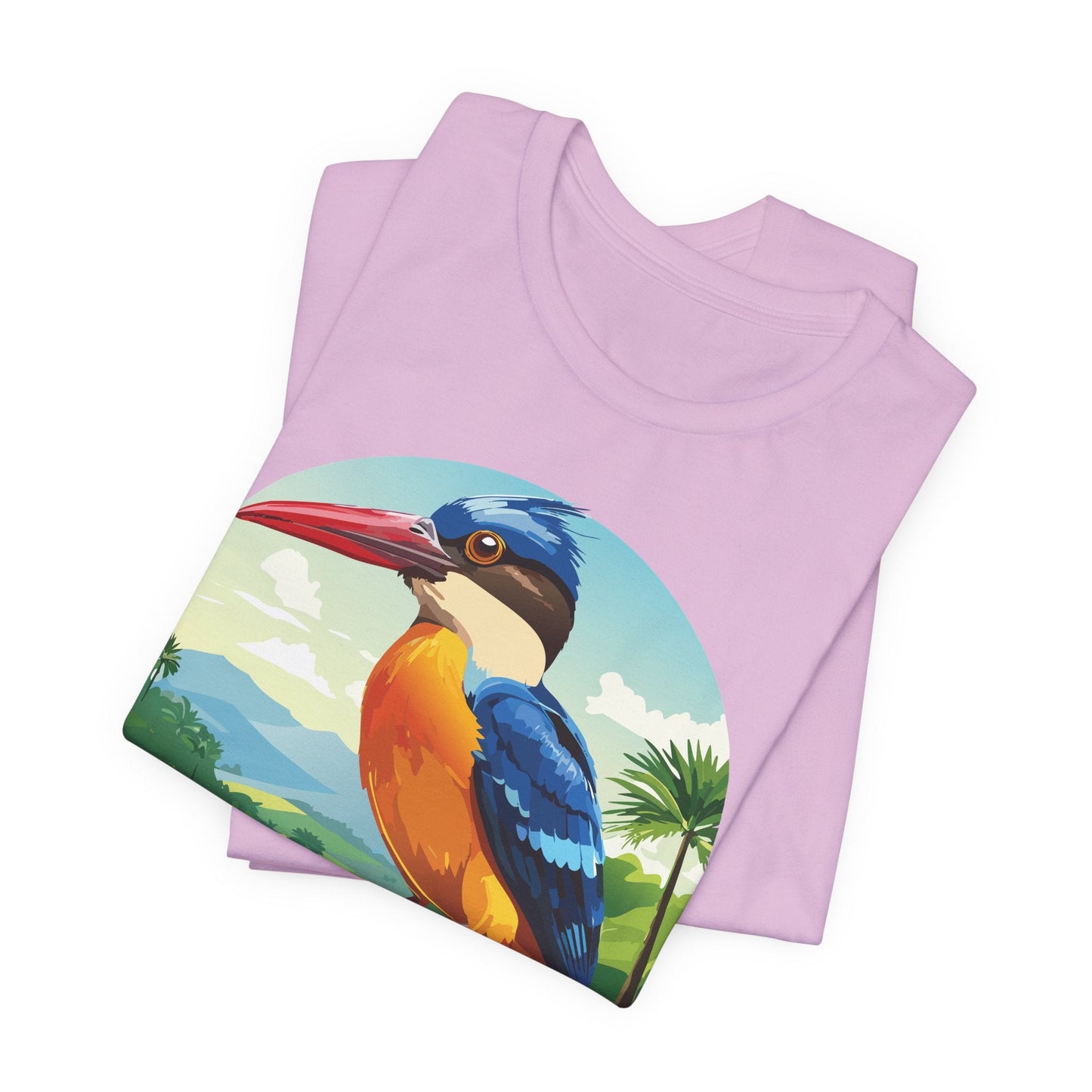 Unisex Animal Shirt With Art Design Featuring Wild Animals Jersey Short Sleeve Tee