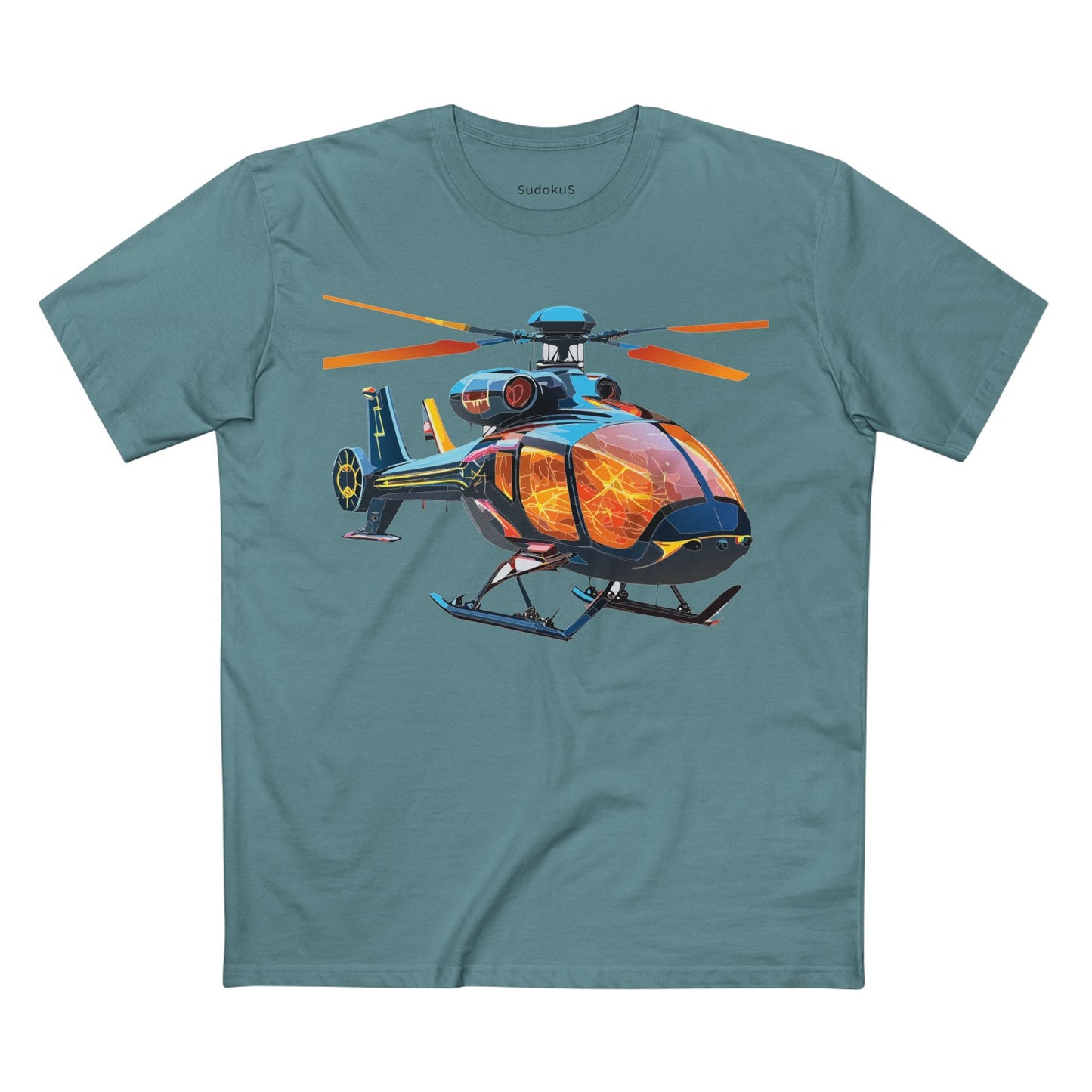 Chopper Graphic Unisex 100 Cotton Staple Tee 5