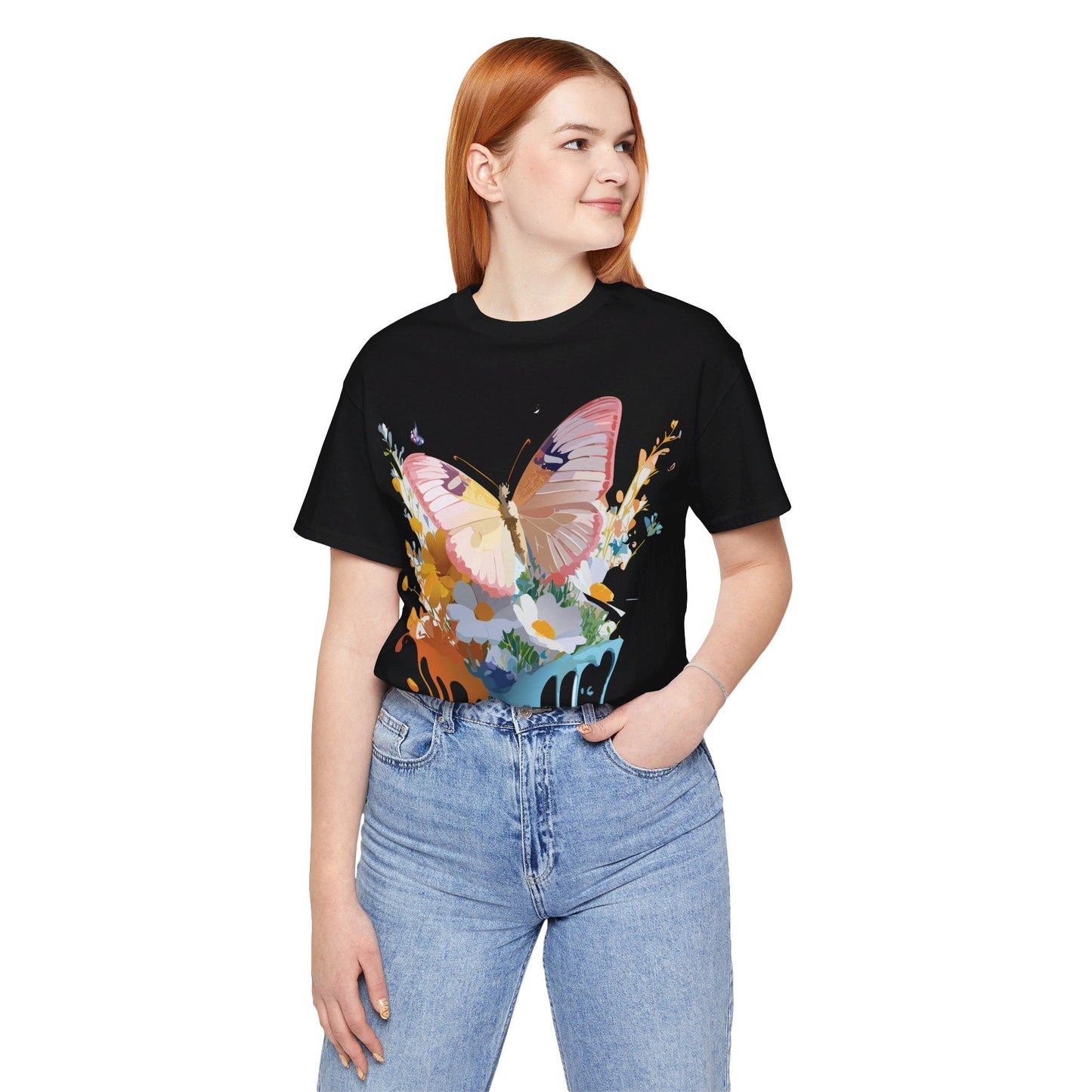 Adelpha Butterfly Graphic Tee Unisex Short Sleeve Shirt Vintage Artwork