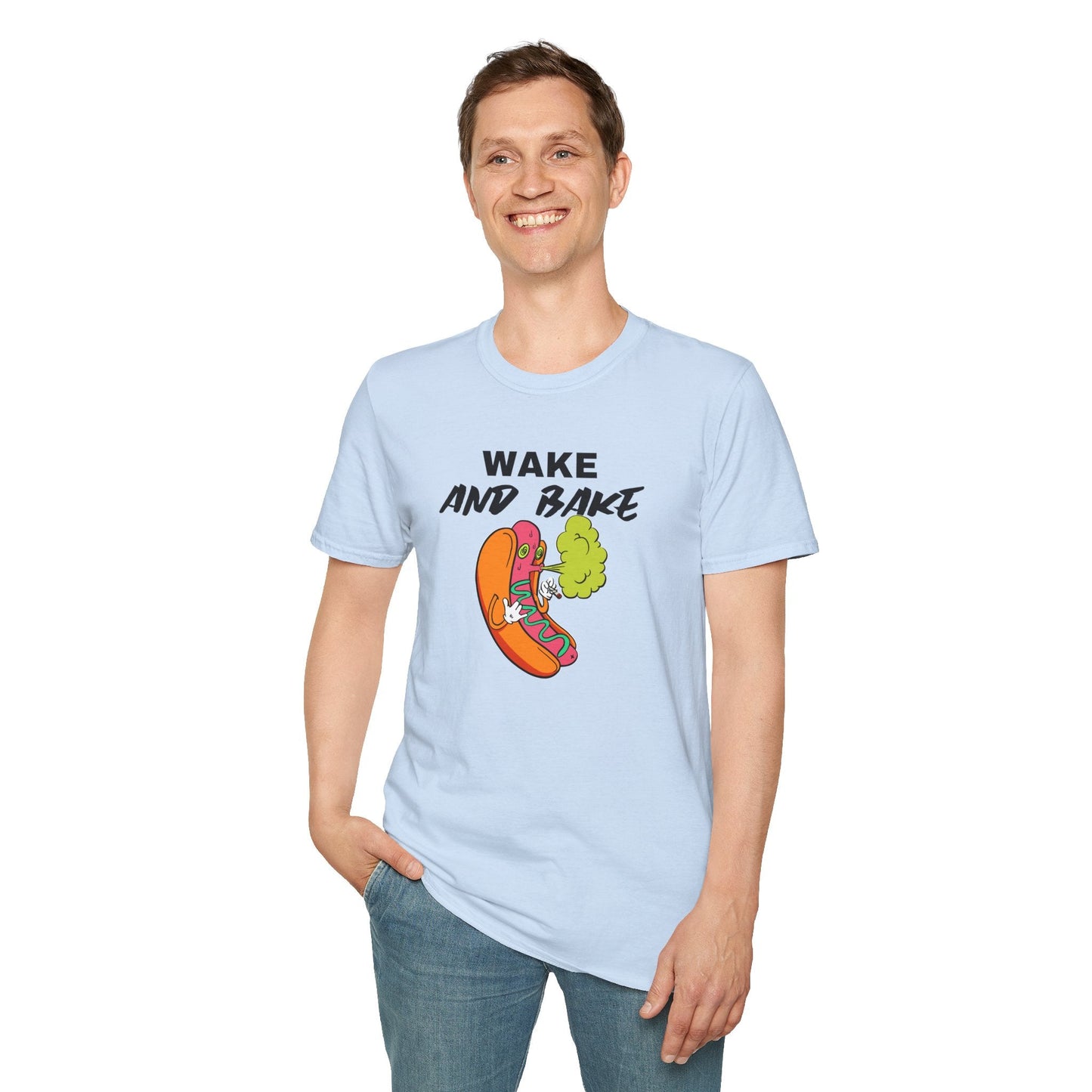 Funny Food T Shirts Unisex Softstyle Tee With Art Design Gildan 64000 100 Percent Ring Spun Cotton