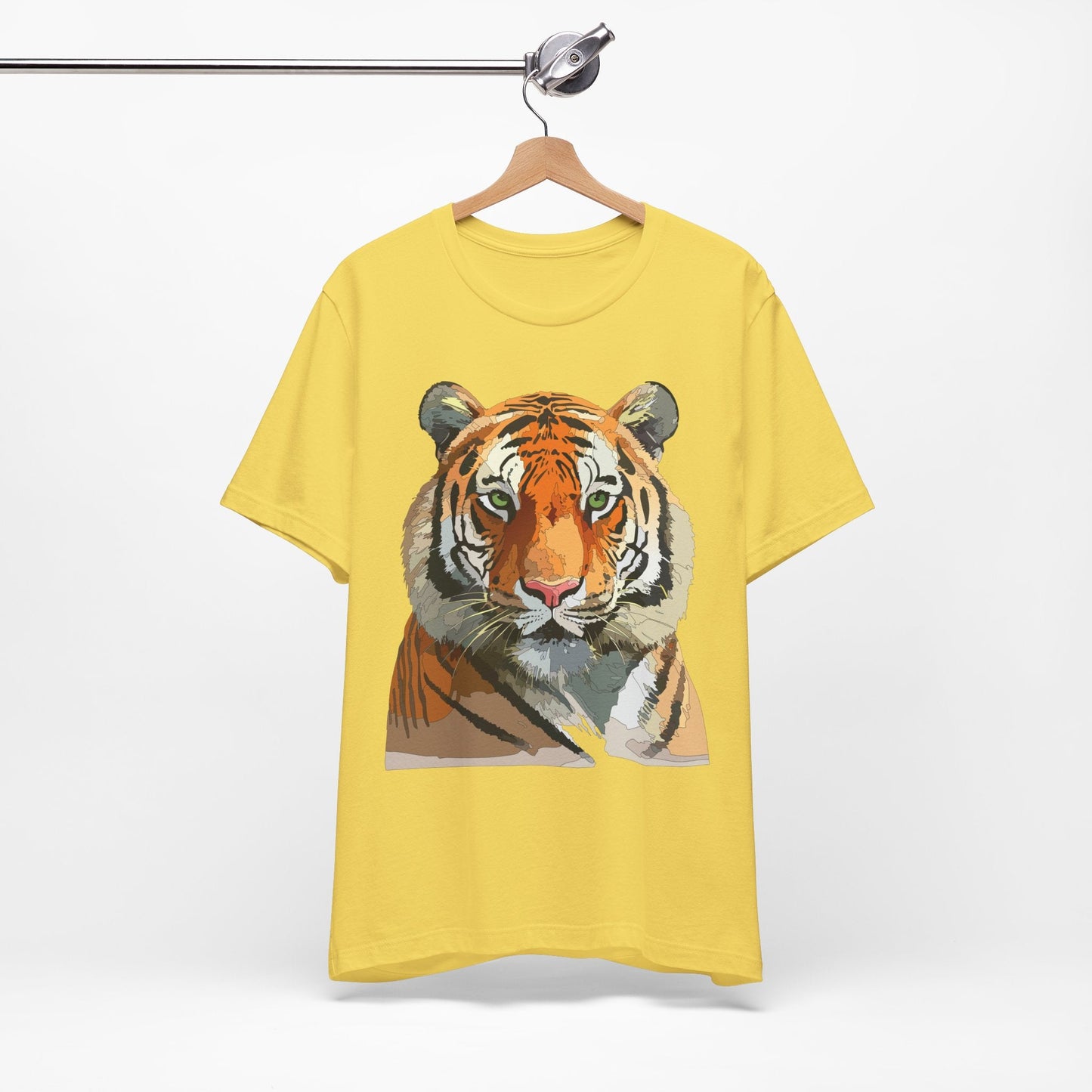 Unisex Animal Graphic Tee Shirt With Wildlife Art Design For Everyday Comfort Gildan 64000