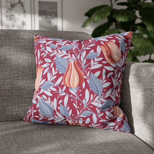 Floral Poly Pillowcase