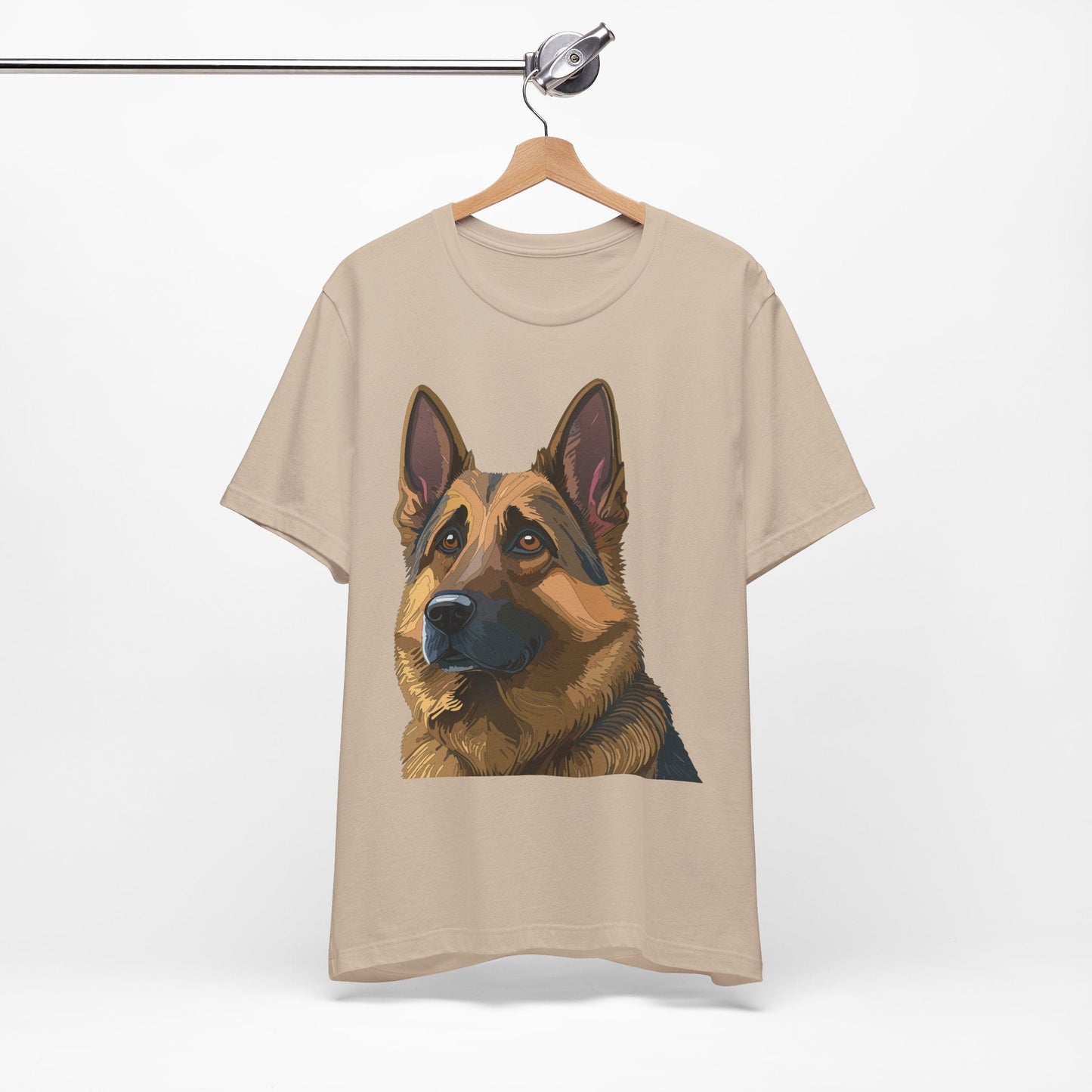 Unisex Animal Shirt With Art Design Tee Wild Animals Print Short Sleeve Comfort Tee