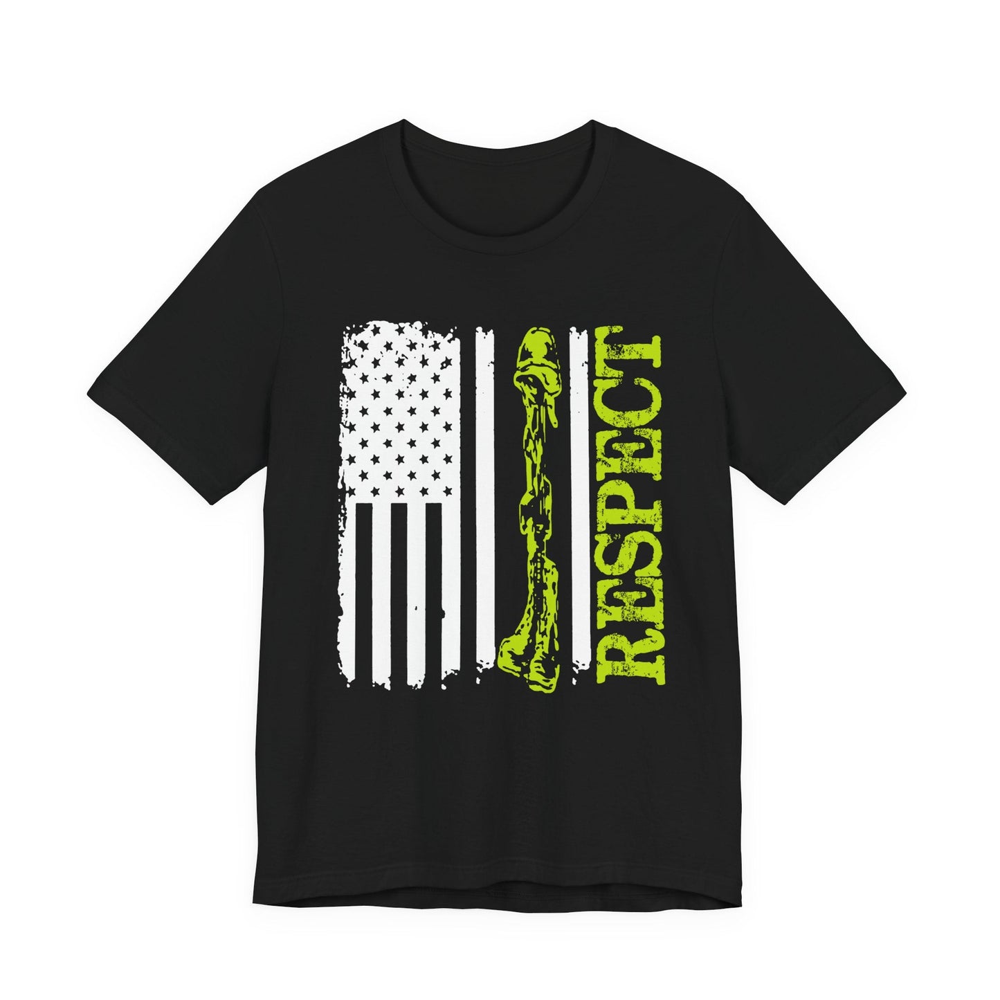 Army Veteran Patriotic Graphic Design Unisex Cotton T-Shirt v57