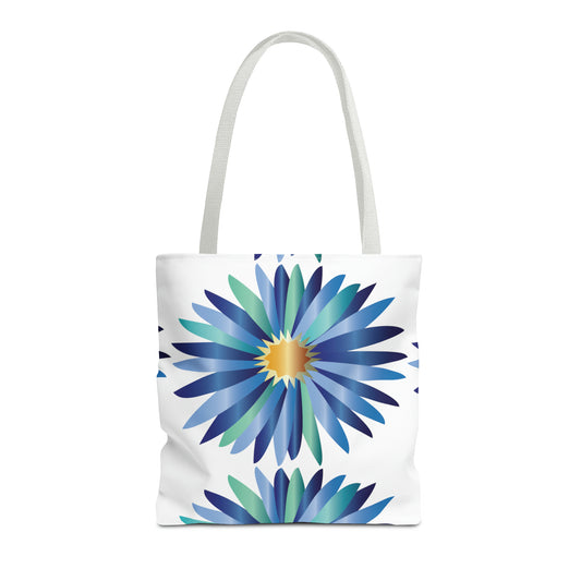 Canvas Bag with Floral Prints