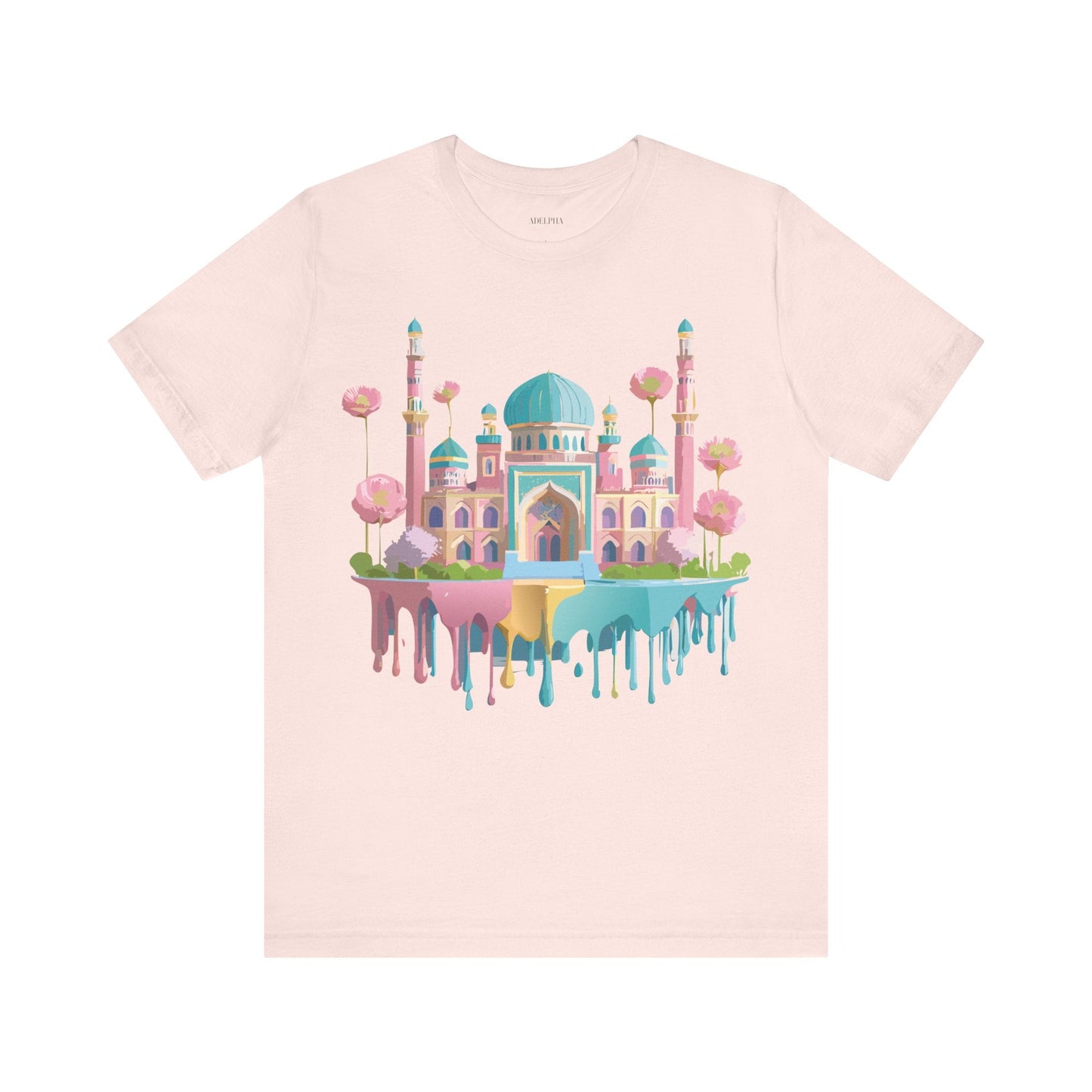Tourist Shirt With Tashkent Graphic Tee Unisex Jersey Short Sleeve Vintage Inspired Artwork Adelpha