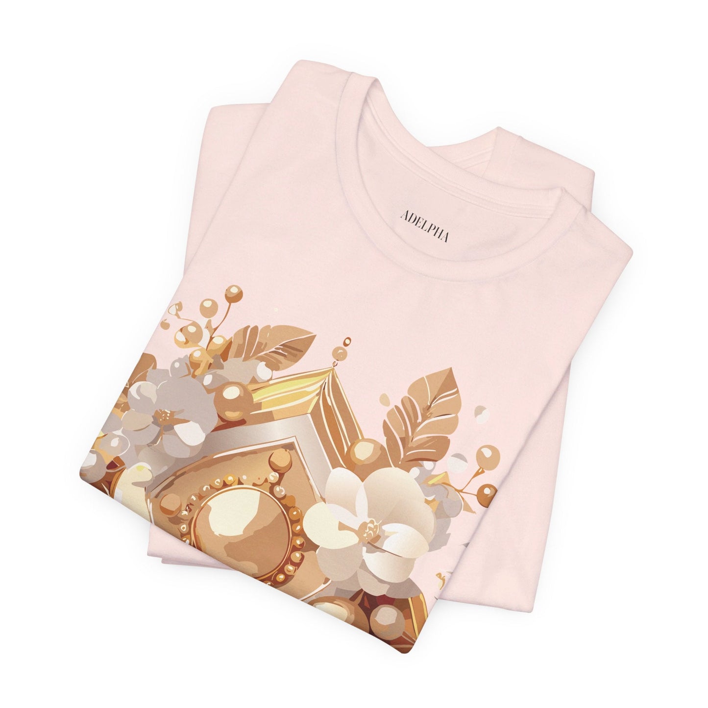 Jewelry Graphic Unisex 100 Cotton Vintage Treasure Art T-Shirt 28