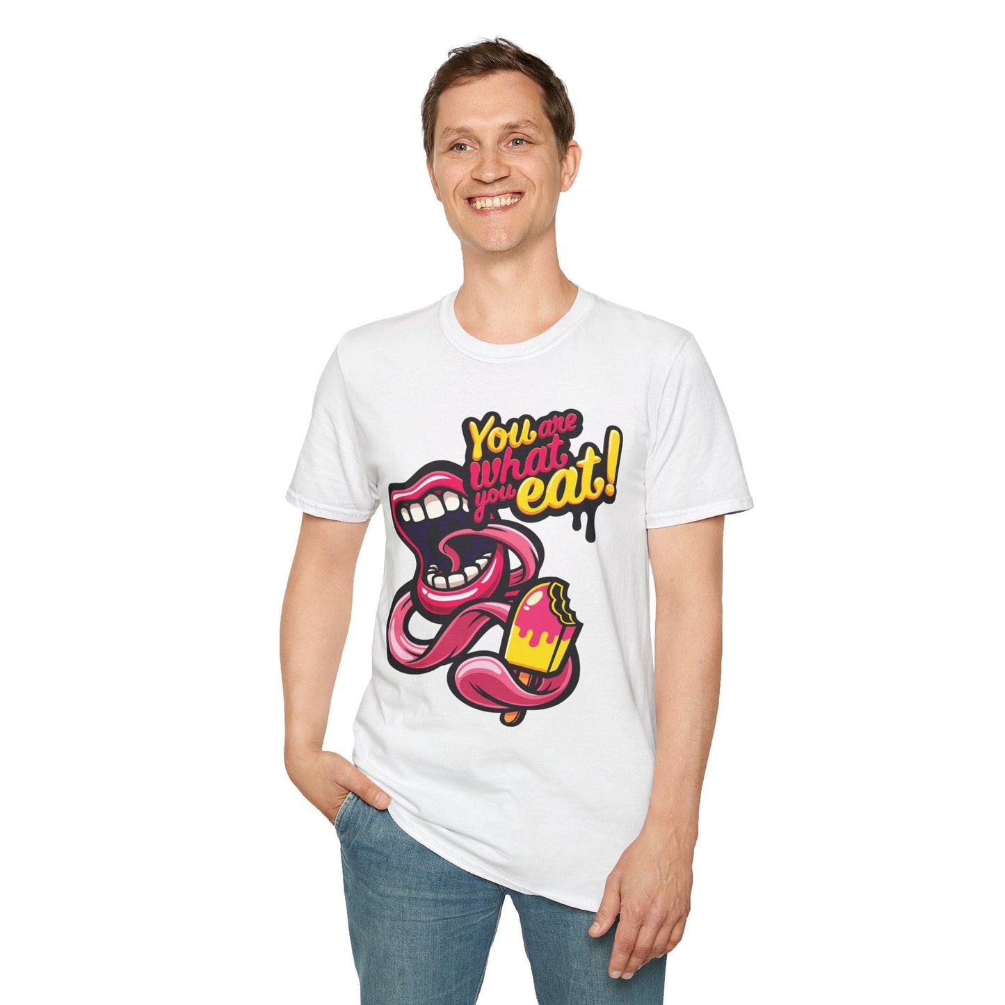 Cartoon T Shirt Animation T Shirt Funny Tee Shirt Unisex Softstyle Cotton Tee Premium