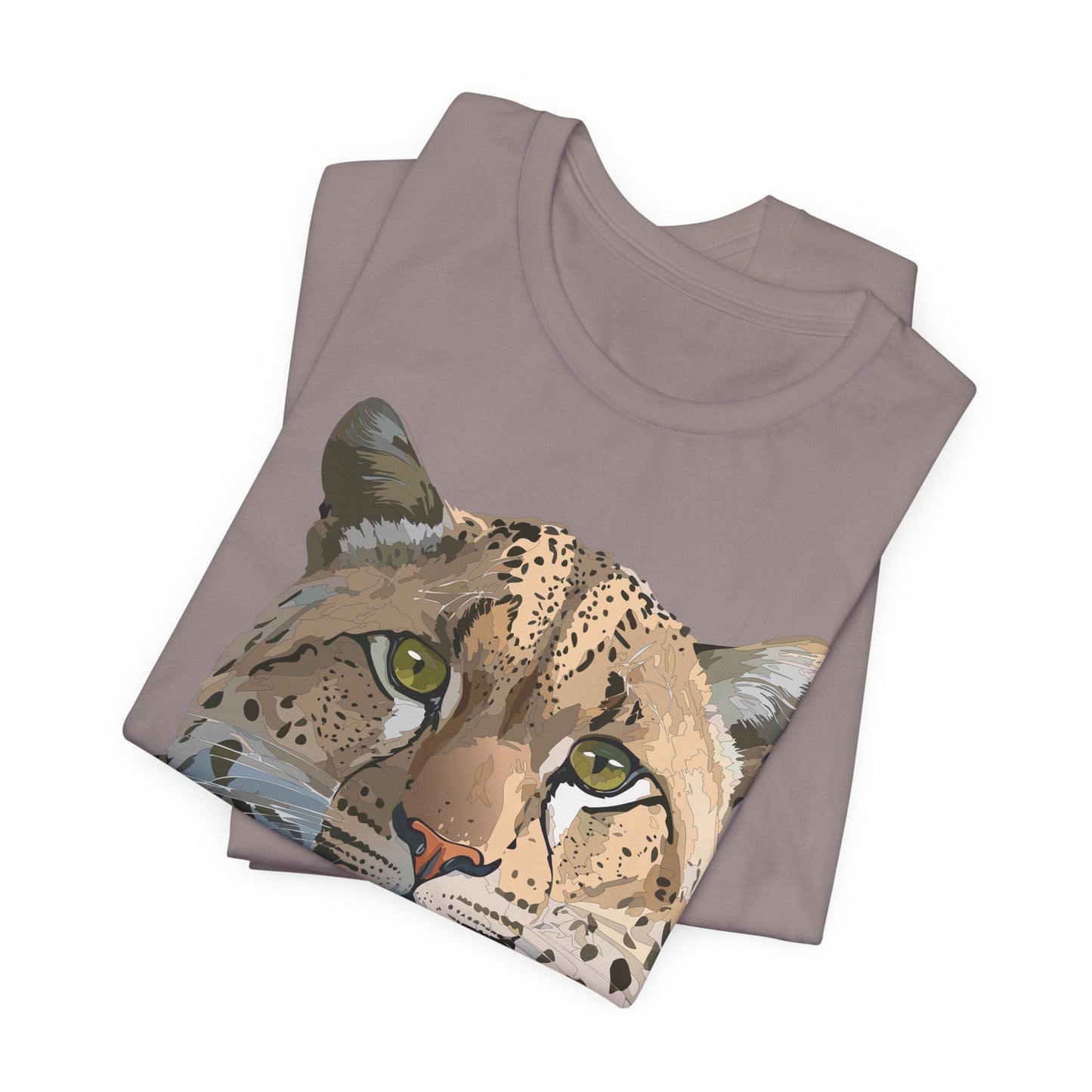 Unisex Animal Shirt With Animals Art Design Tee Short Sleeve Wildlife Print Tee Shirt