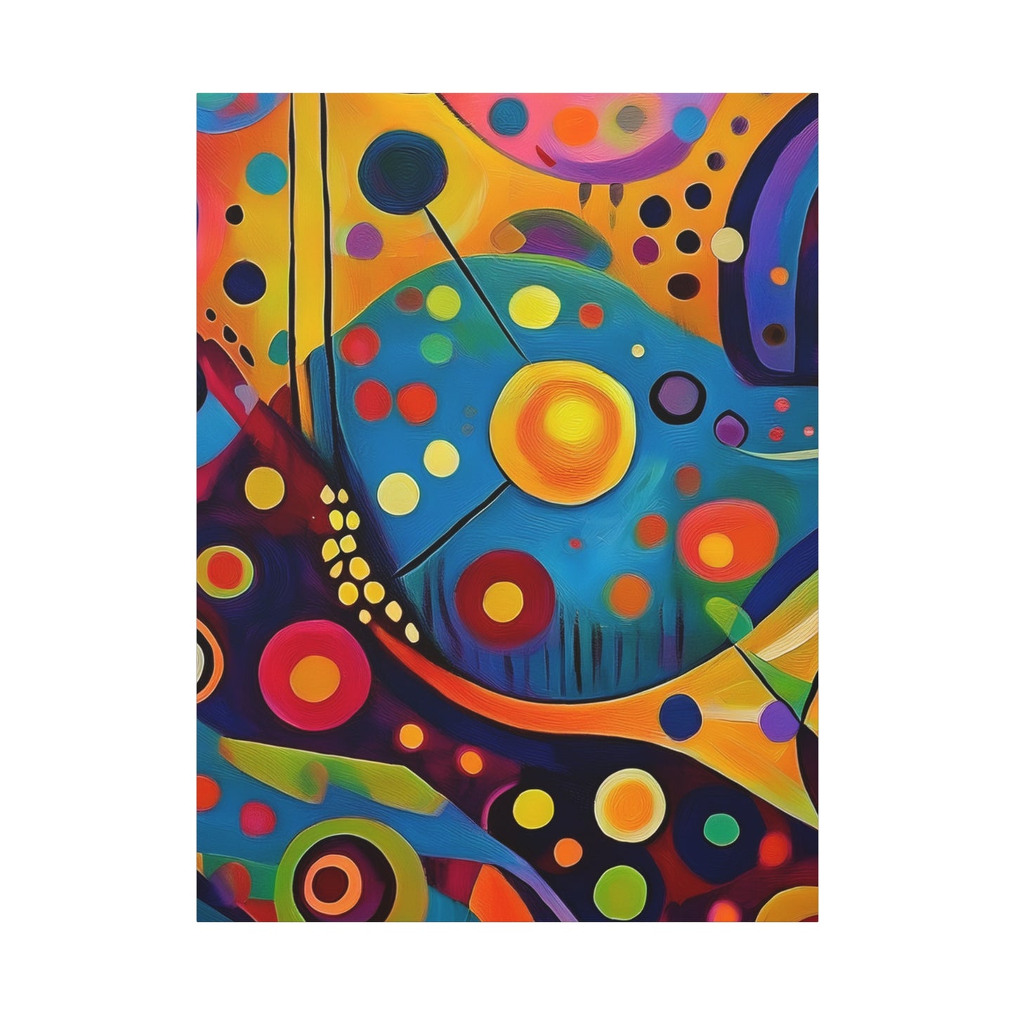 Abstract Oil Painting Print Canvas 20x24,20x30,24x30 24x32,24x36,30x40 32x48,36x48,40x60 Pine-Wood Inner Frame ABS-124