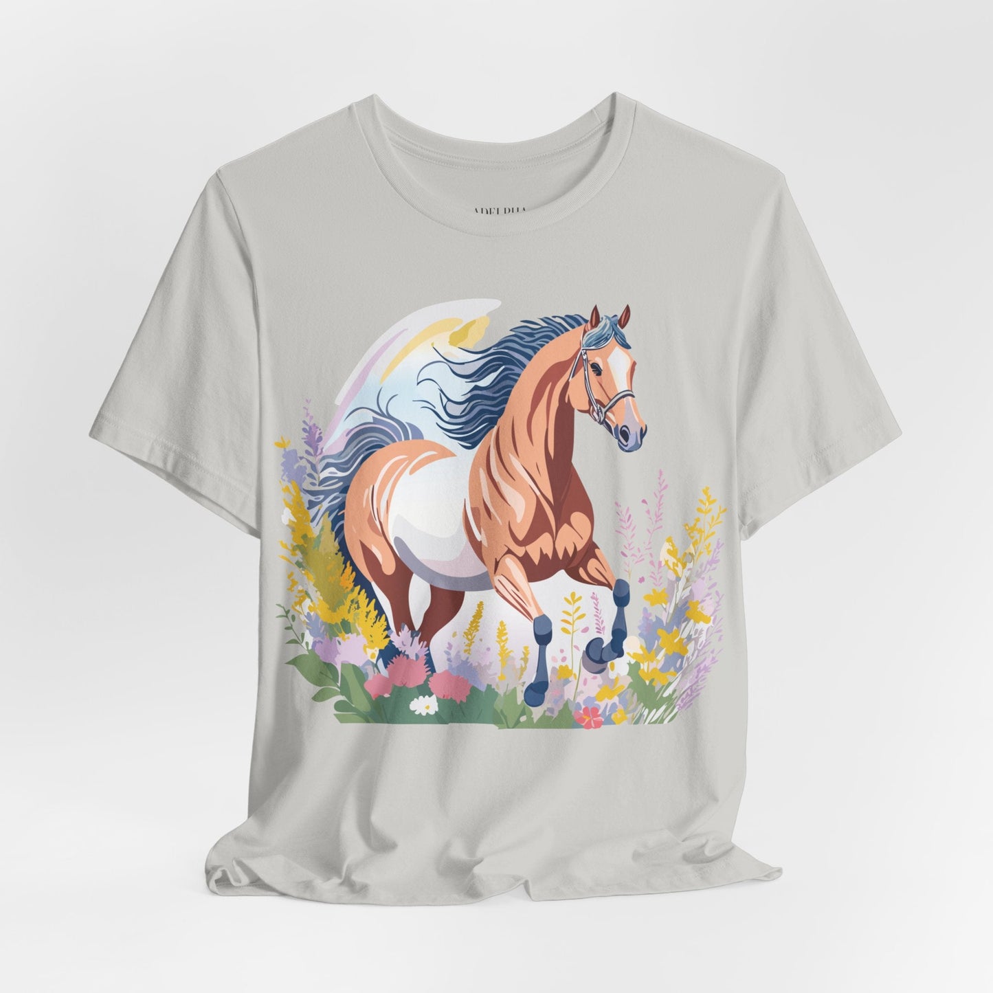 Horse Graphic Unisex 100 Cotton Vintage Animal Art T-Shirt 5