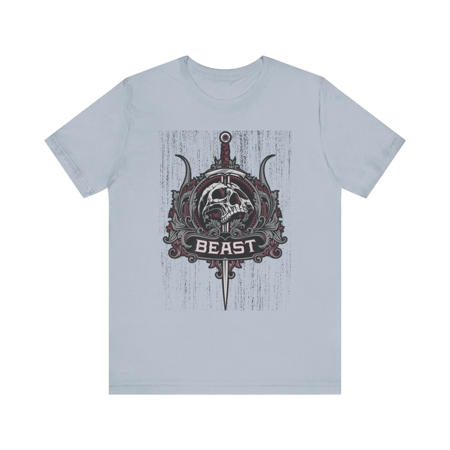 Beast Graphic Tee, Graphic T-Shirt, Artistic Vintage T-Shirt, Vintage Shirt, Skull Tee, Art Design Skull Tees