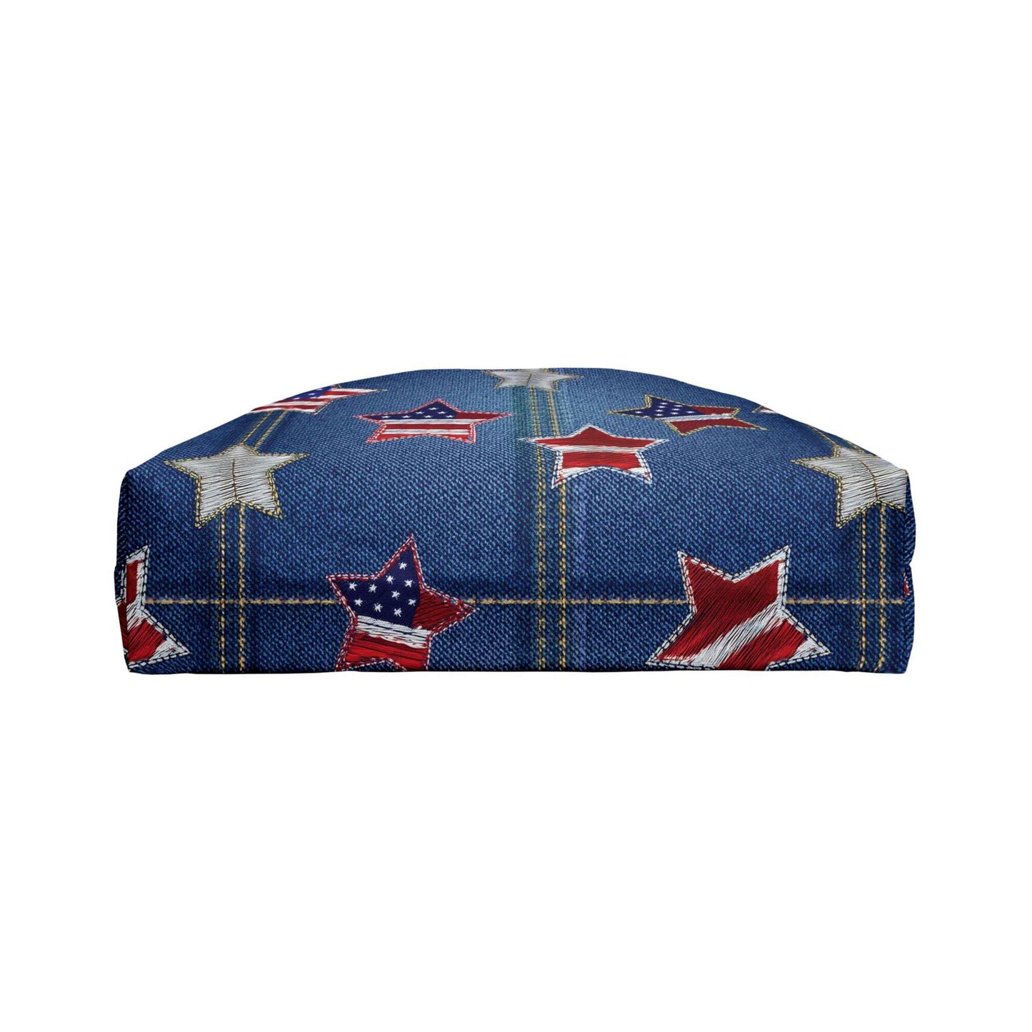 4th of July Denim Color Imitation Print Unisex  Yoga Bag  Spun Poly 24x13 Canvas Bag 62