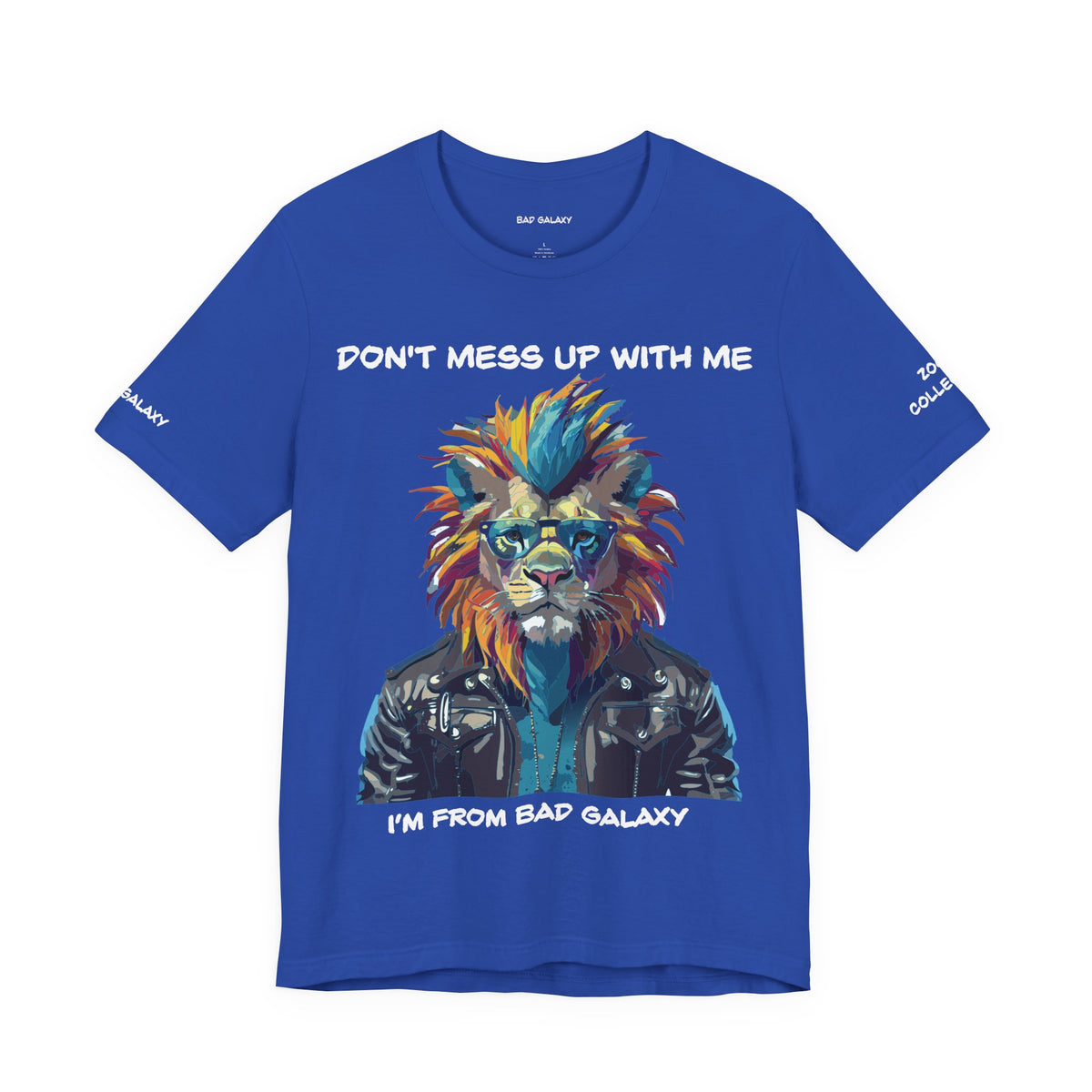 Animal Graphic Unisex Cotton Bella+Canvas Tee with Art Design b12