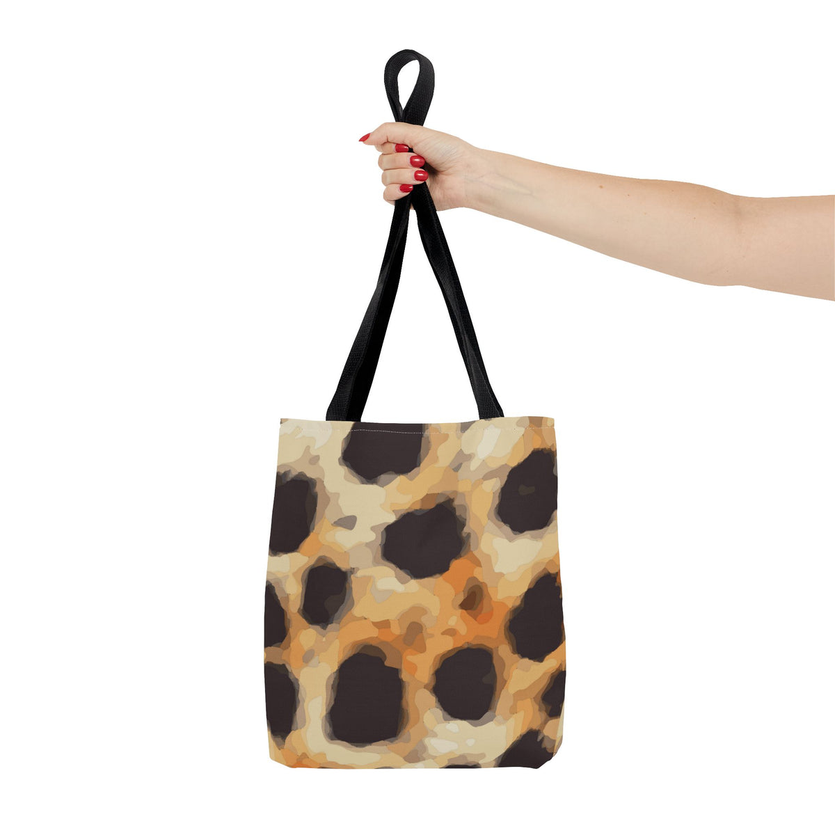 Bolsa de lona con estampados de animales 